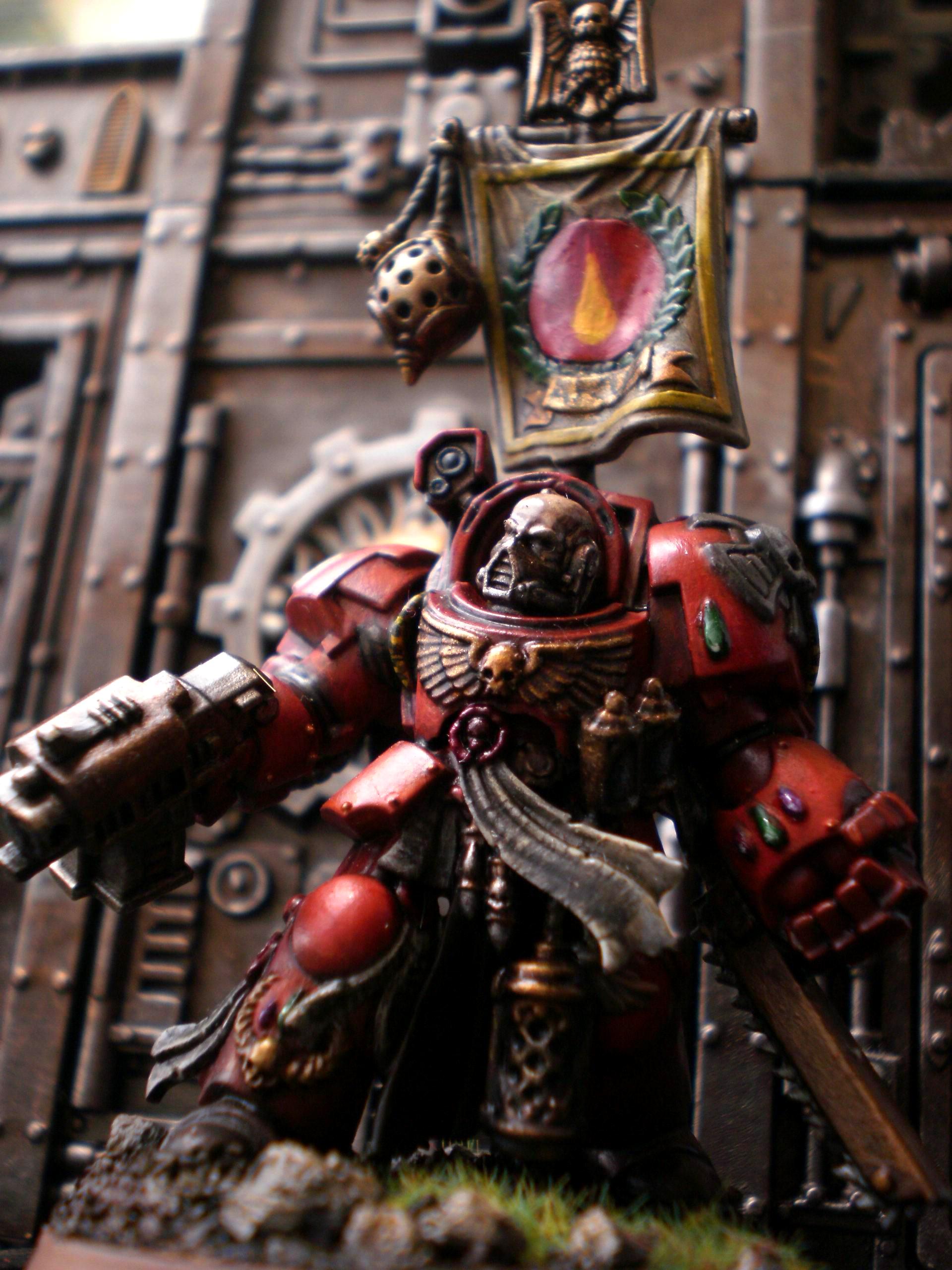 Blood, Blood Angels, Conversion, Noel, Space Hulk, Terminator Armor, Work In Progress