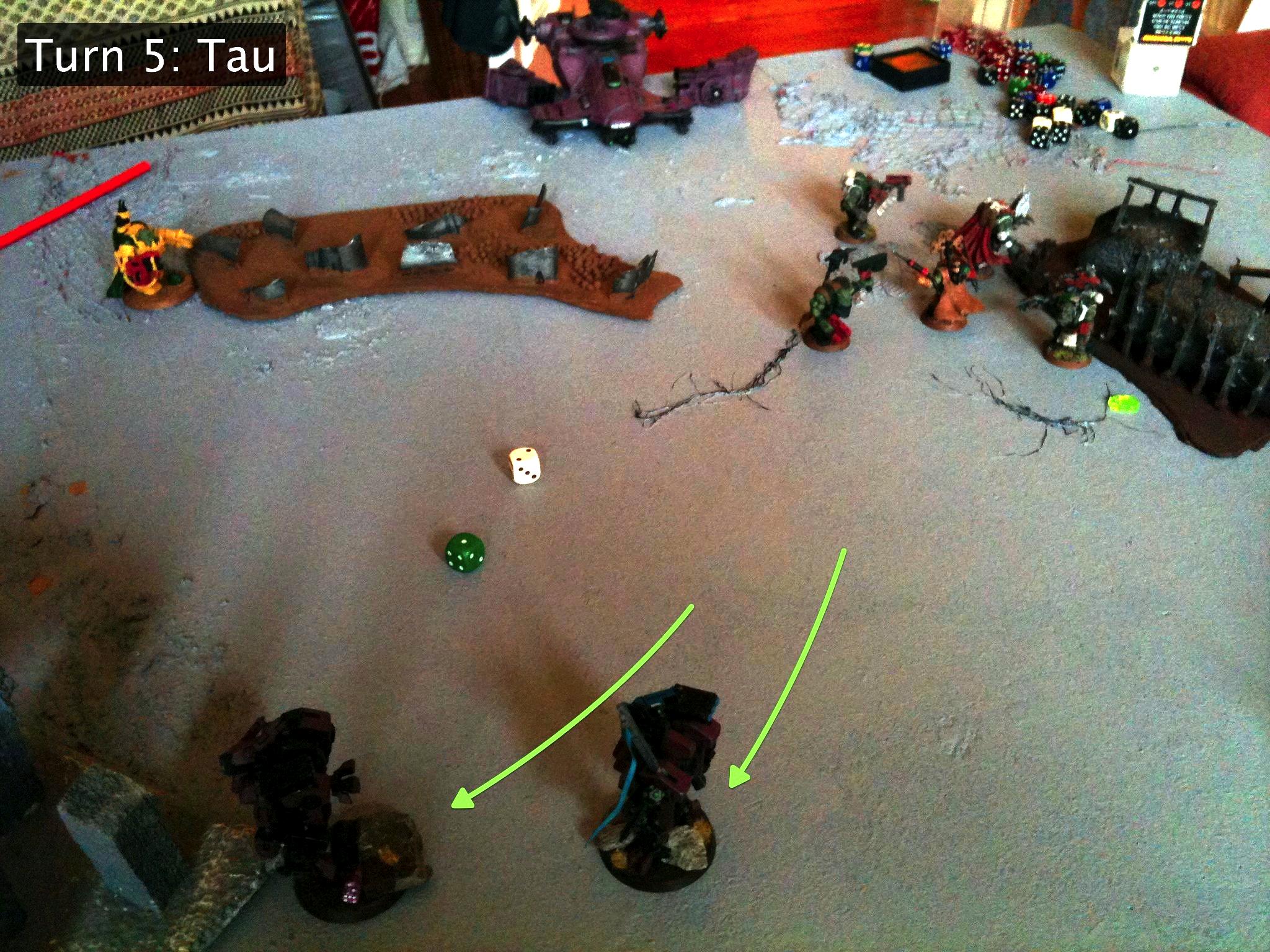 Battle Report, Da Ork Angelz, El Quixo, Orks, Tau