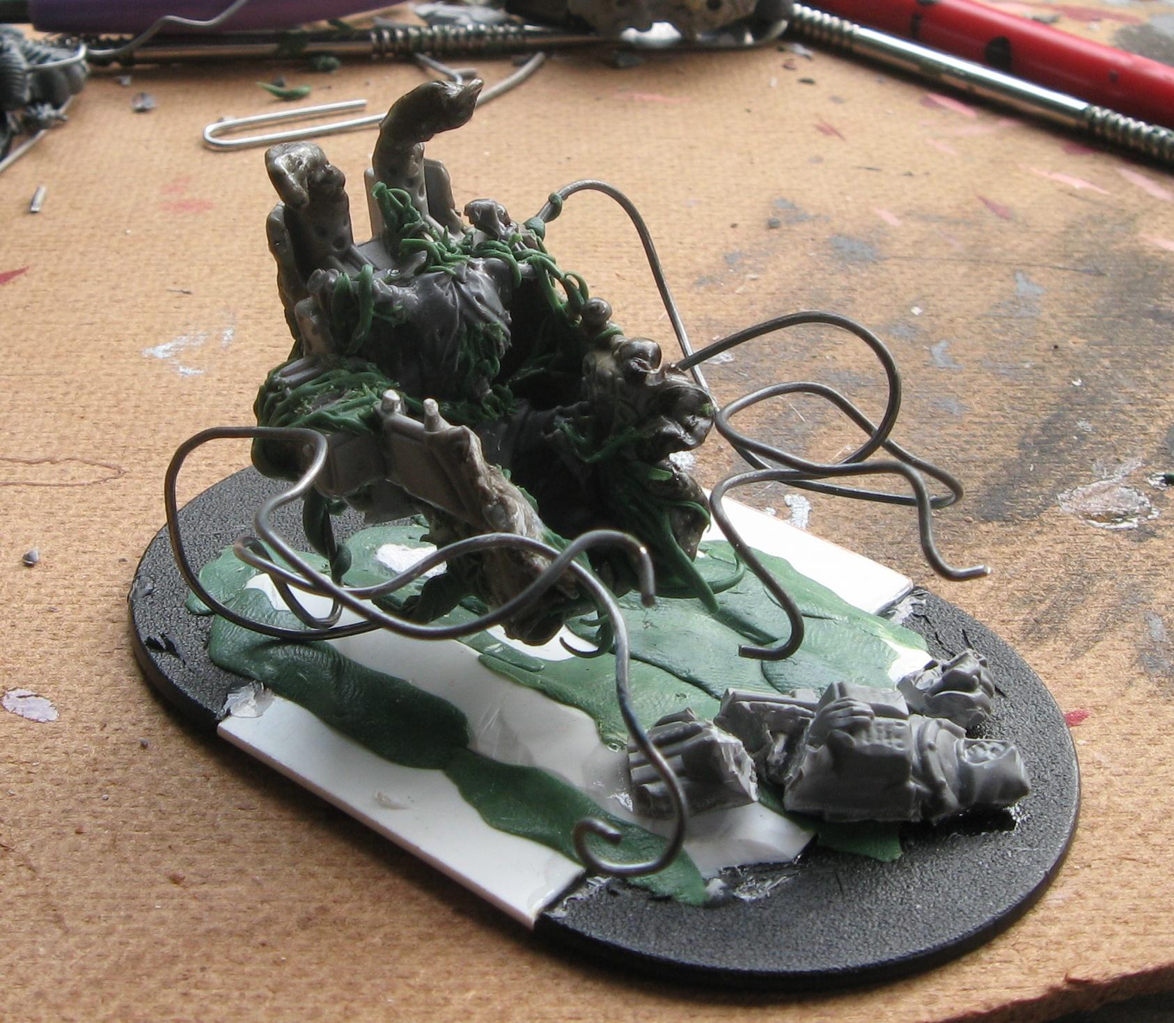 Chaos Daemons, Chariot, Conversion, Daemons, Herald, Tzeentch