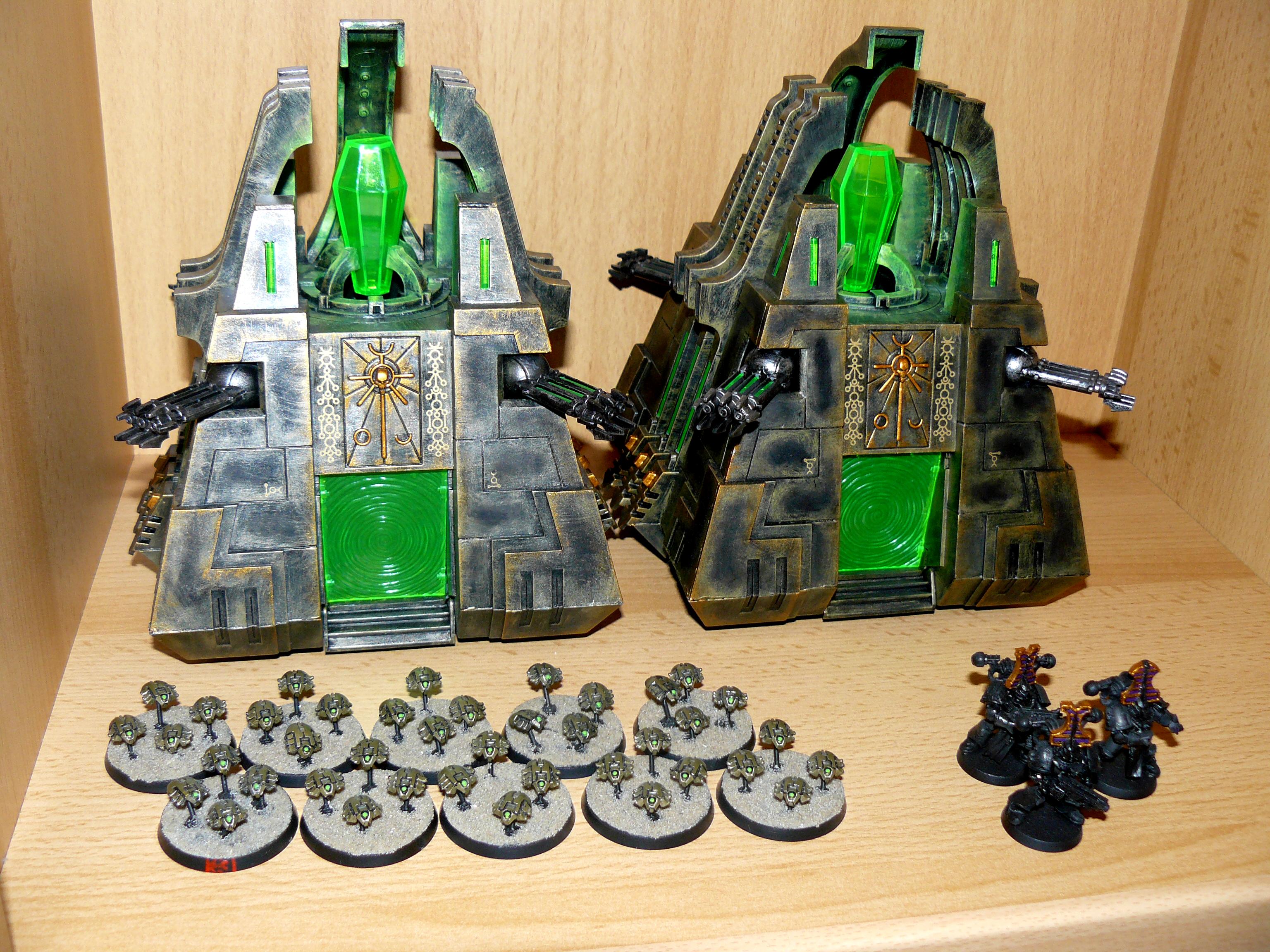Monolith, Necrons, Scarabs, Warhammer 40,000