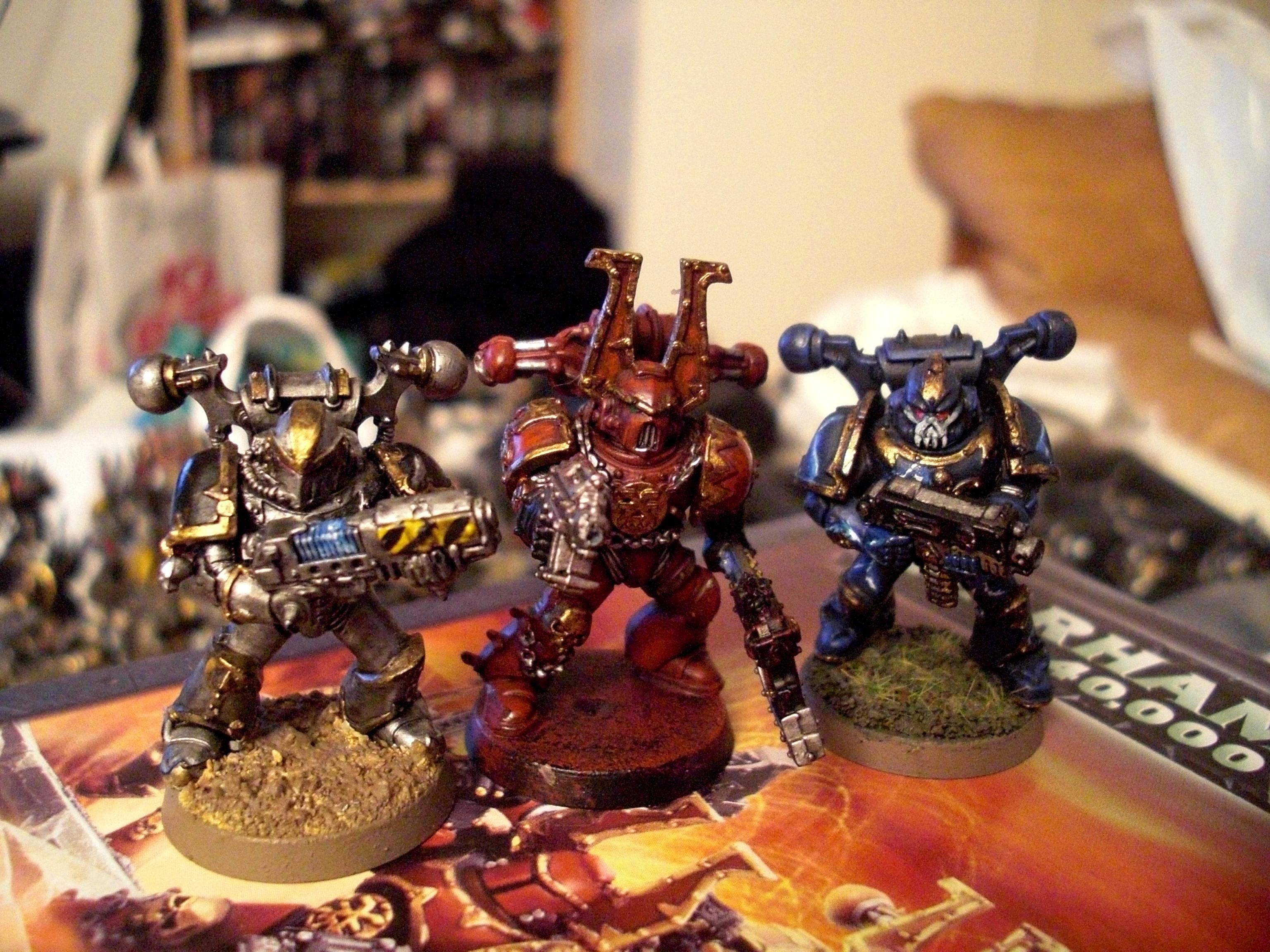 Berserkers, Chaos Space Marines, Iron Warriors, Khorne, Night Lords, Warhammer 40,000, World Eaters