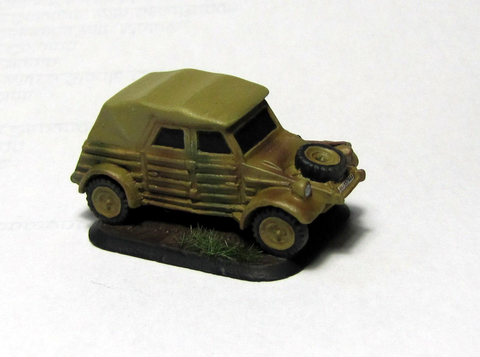 15mm, Flames Of War, Kubelwagen, Ss, World War 2
