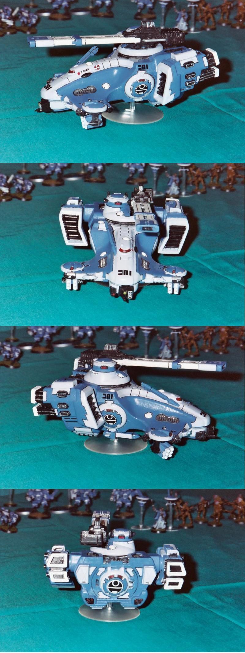 Blue, Hammerhead, Railgun, Skimmer, Smart Missile System, Tank, Tau, Warhammer 40,000