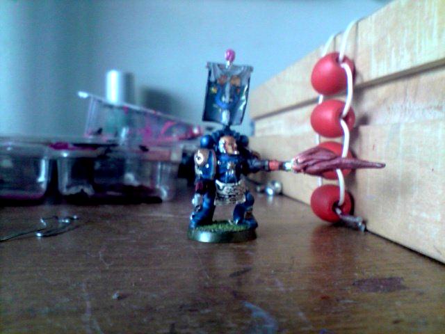 My Space Marine Blast Green Stuff Epic Awsome