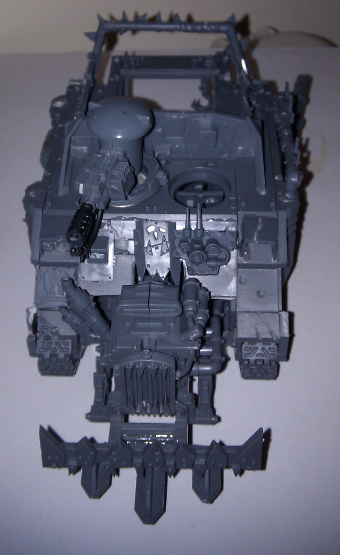 Conversion, Looted Wagon, Mekboy Junka, Orks, Rhino, Work In Progress