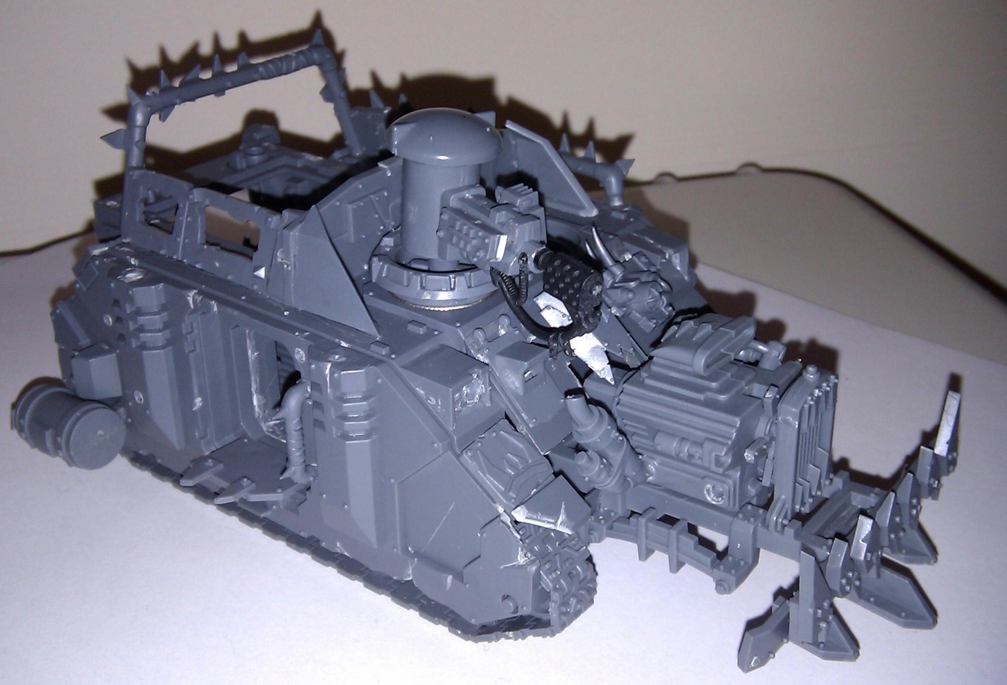Conversion, Looted Wagon, Mekboy Junka, Orks, Rhino, Work In Progress