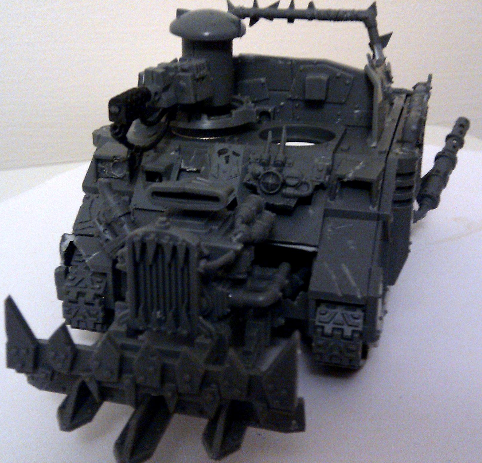 Conversion, Looted Wagon, Mekboy Junka, Orks, Rhino, Work In Progress