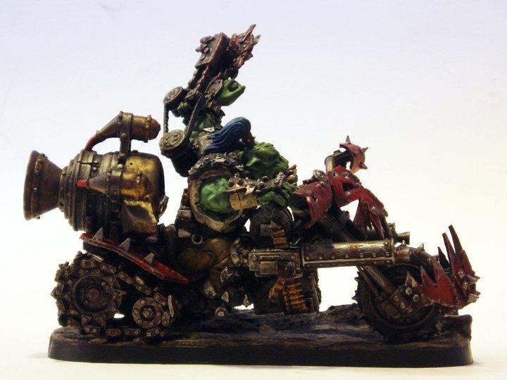 Forge World, Orks, Warbiker, Warboss, Warboss On Bike