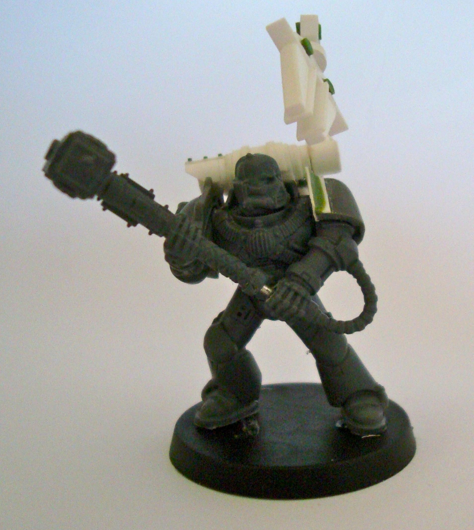 Space Marines, Techmarine, Warhammer 40,000, Work In Progress
