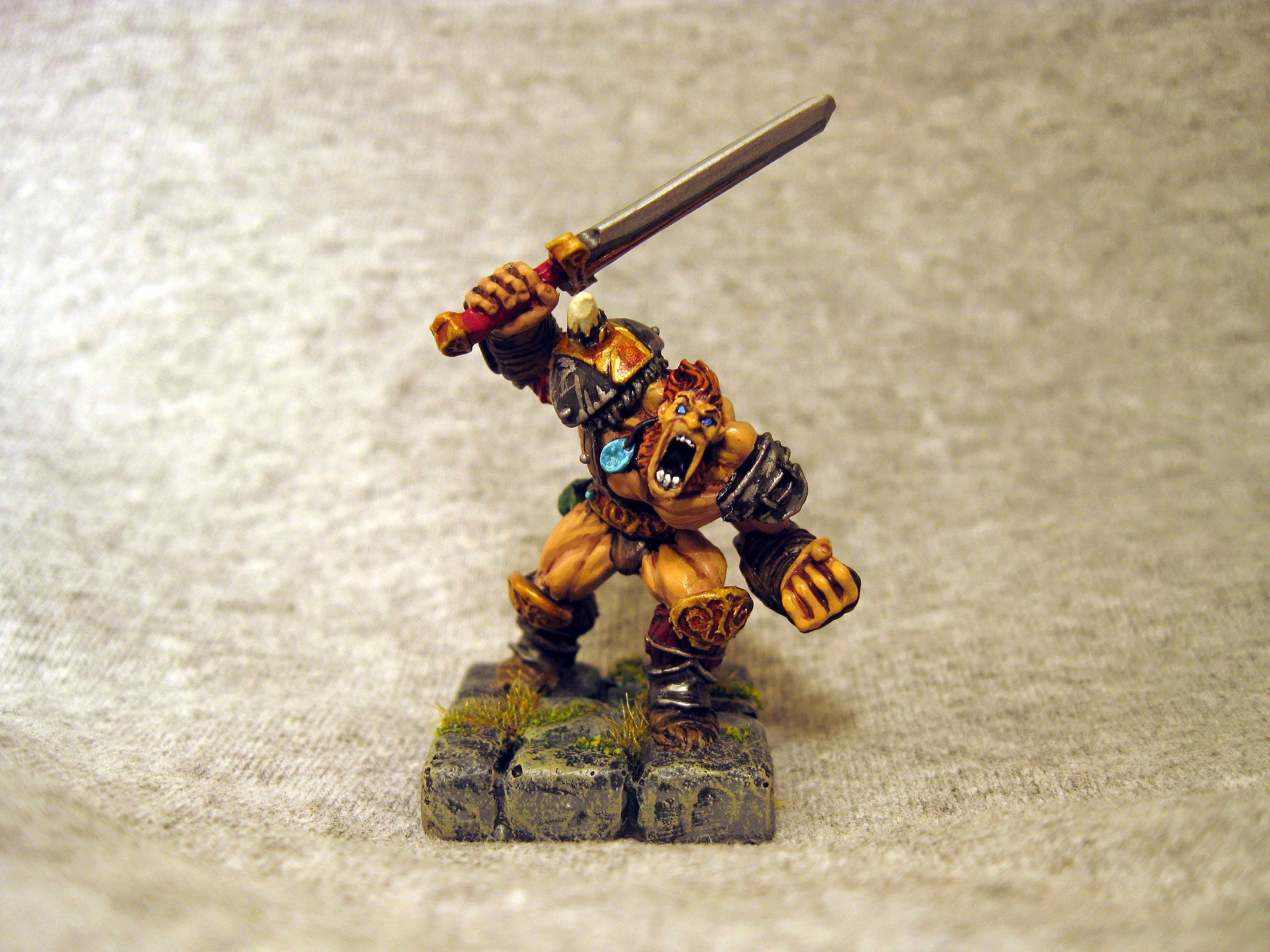 Barbarian, Pathfinders, Pro Painted, Reaper, Reaper Miniatures, Reaper Minis, Rpg, Warhammer Fantasy