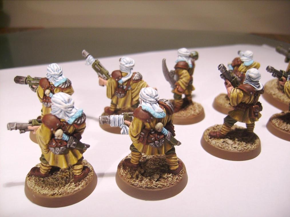 Desert, Imperial Guard, Infantry, Tallarn Desert Raiders, Tallarns, Warhammer 40,000
