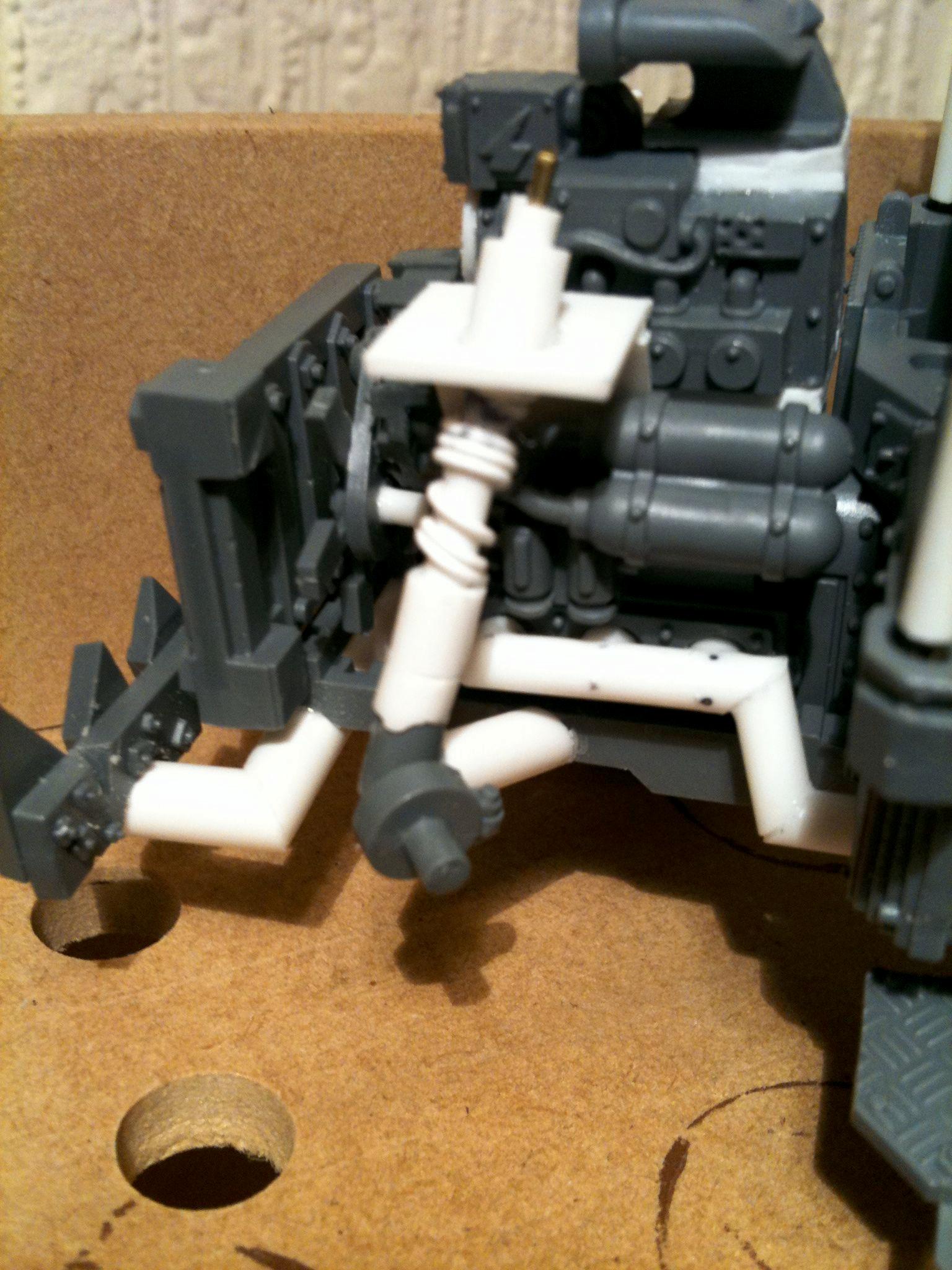 Da Dark Angelz, Orks, Trukk, Work In Progress