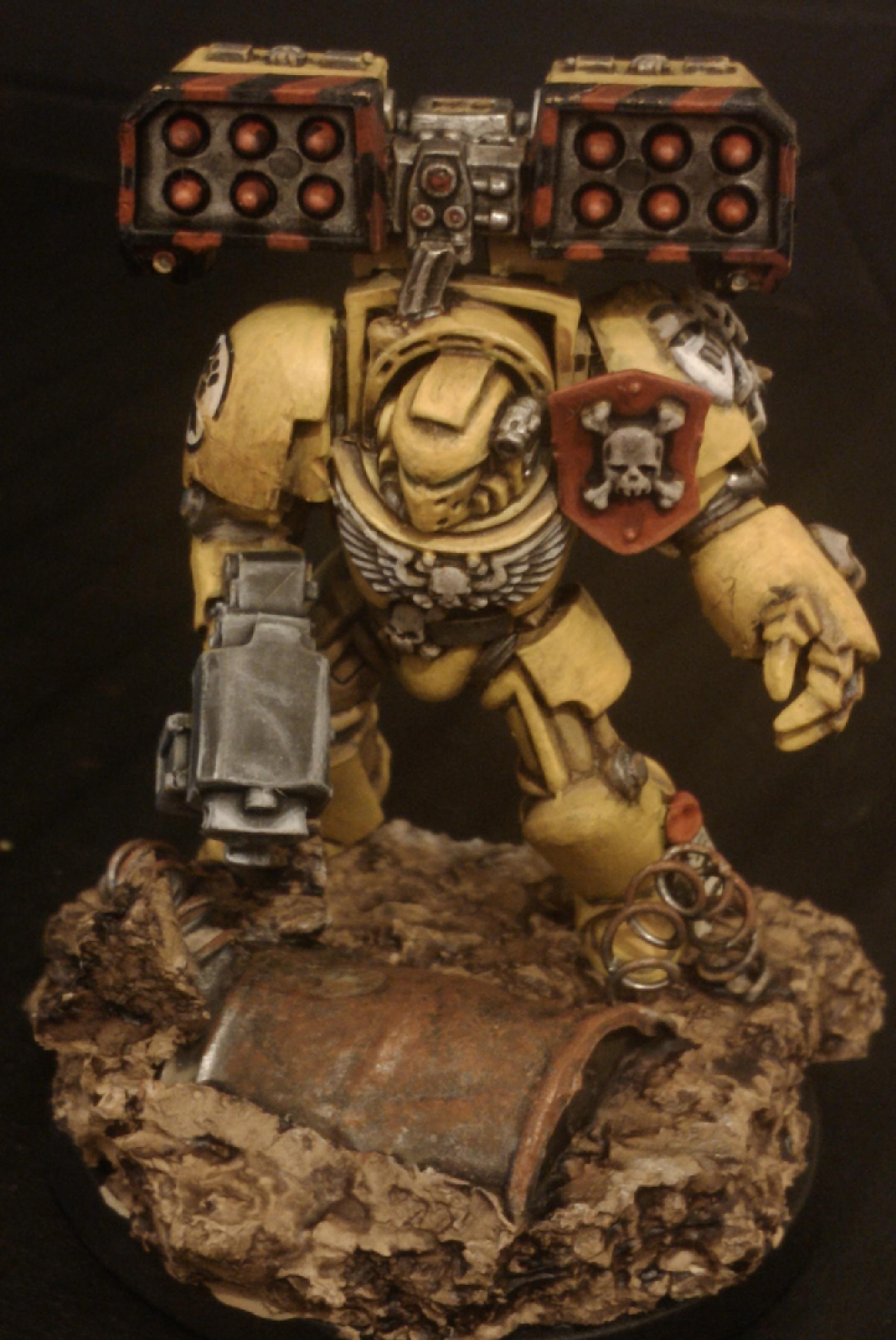 Cyclone, Pro, Scenic, Space Marines, Terminator Armor, Yellow