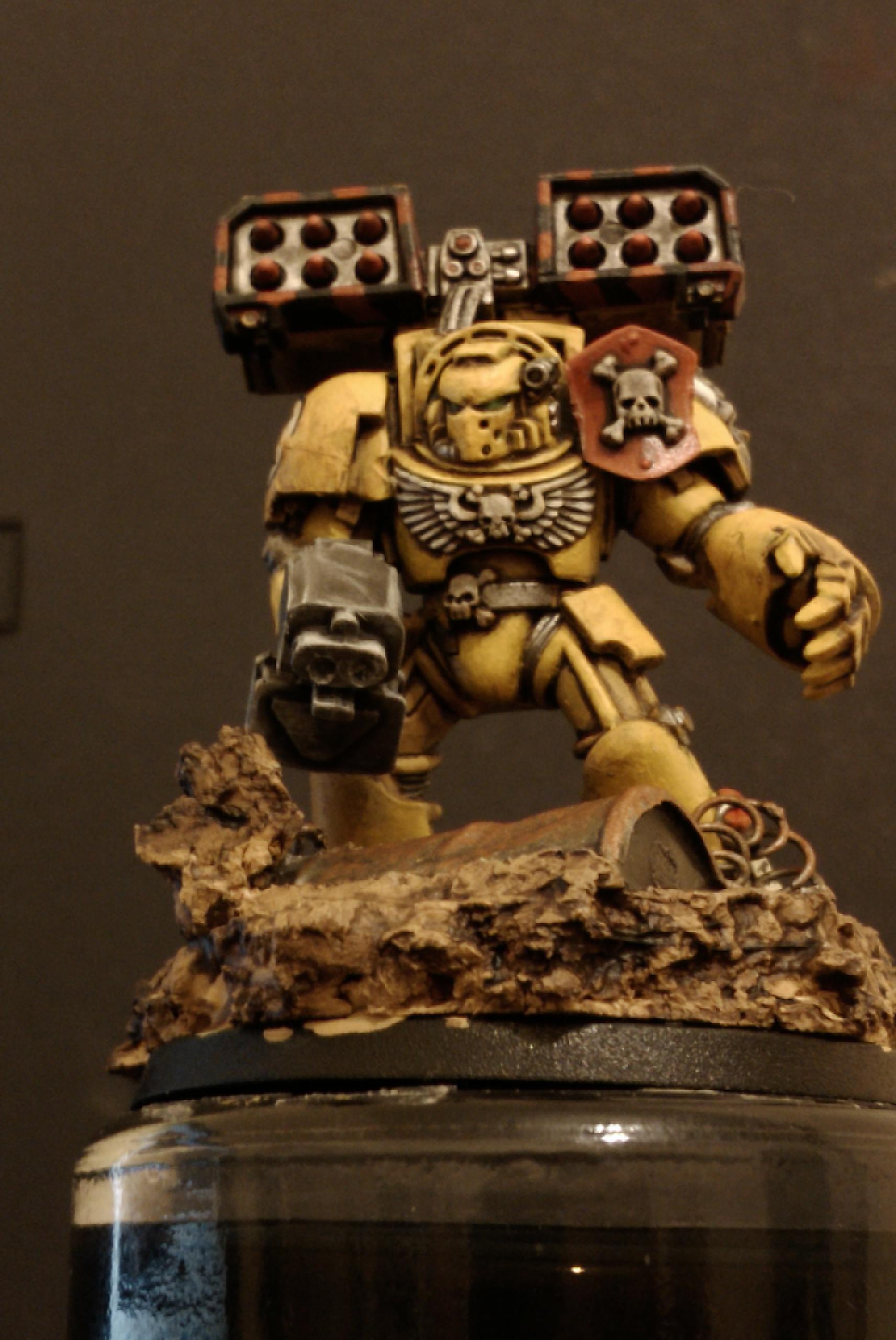 Imperial Fists, Space Marines, Terminator Armor, Warhammer 40,000