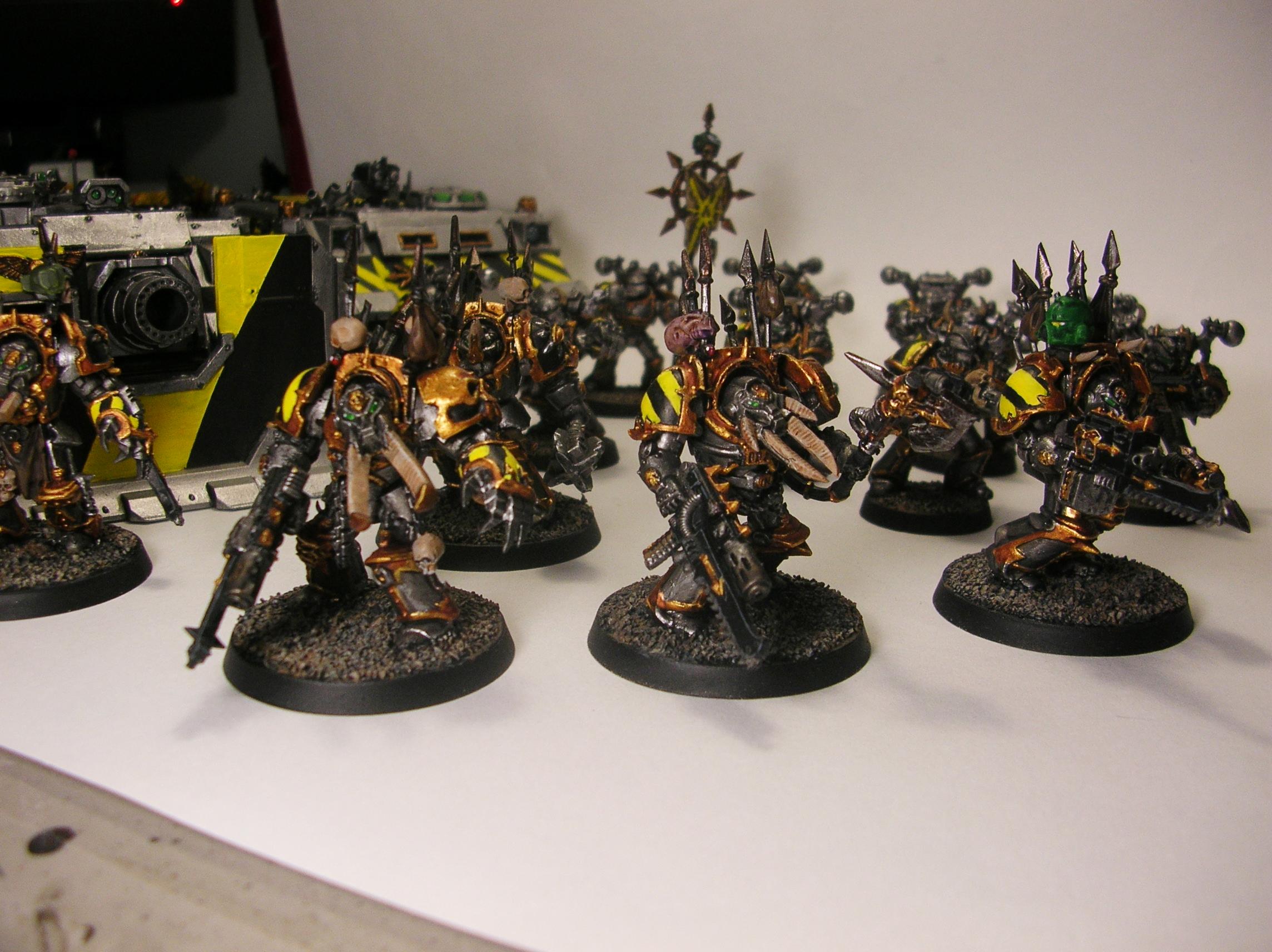 Chaos, Eldar, Iron Warriors, Terminator Armor