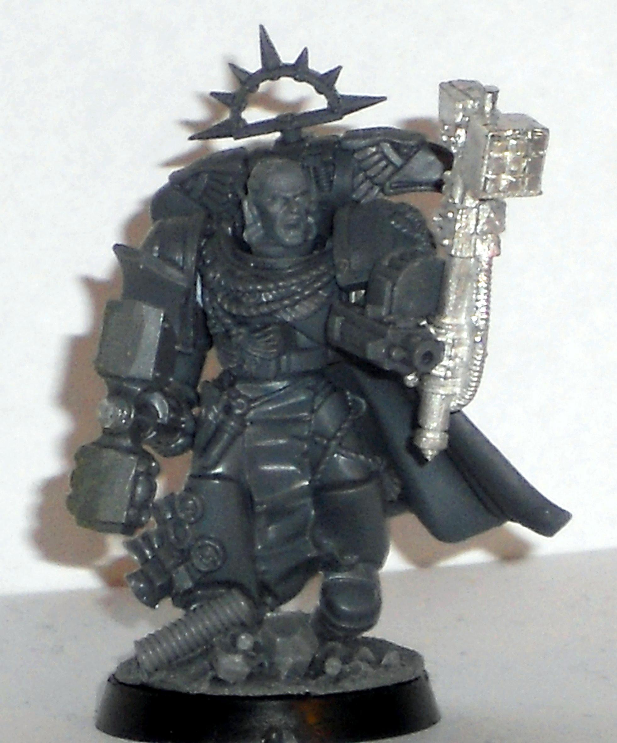 Chapter Master, Commander, Conversion, Imperialfists, Kit Bash, Space Marines, Thunder Hammer