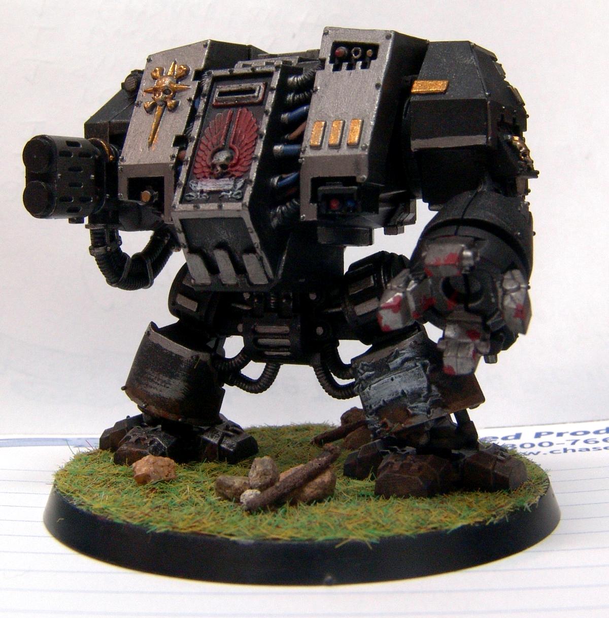 Base, Dreadnought, Gold, Grass, Gun Metal, Iron Hands, Rocks, Sticks