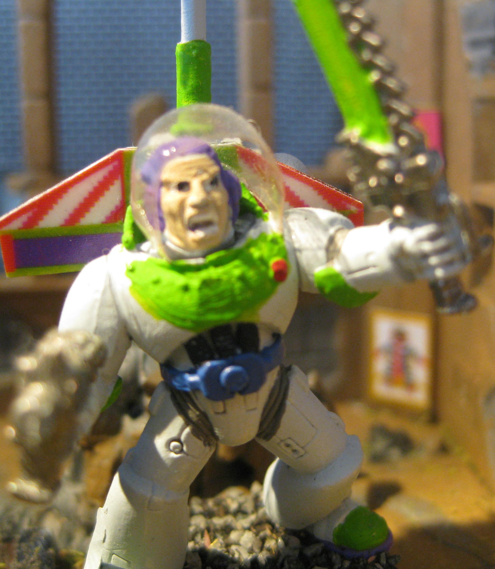 Buzz Lightyear, Cute, Disney, Humor, Space Marines