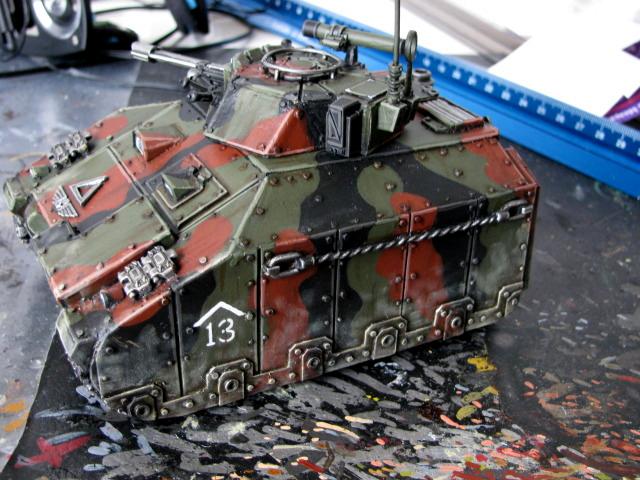 3rd, Belgium, Camouflage, Conversion, Darkon, Imperial Guard, Veteran, Warhammer 40,000, Work In Progress