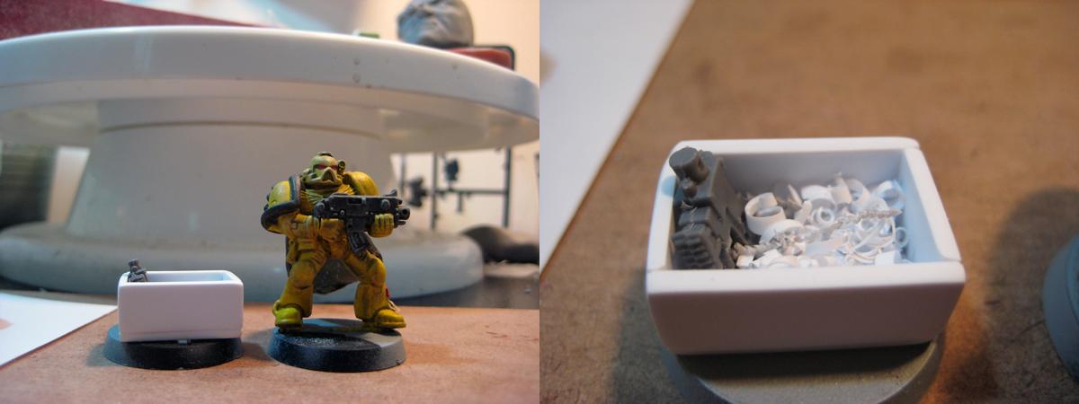 Ammo Crate, Objective Marker, Saw Dust