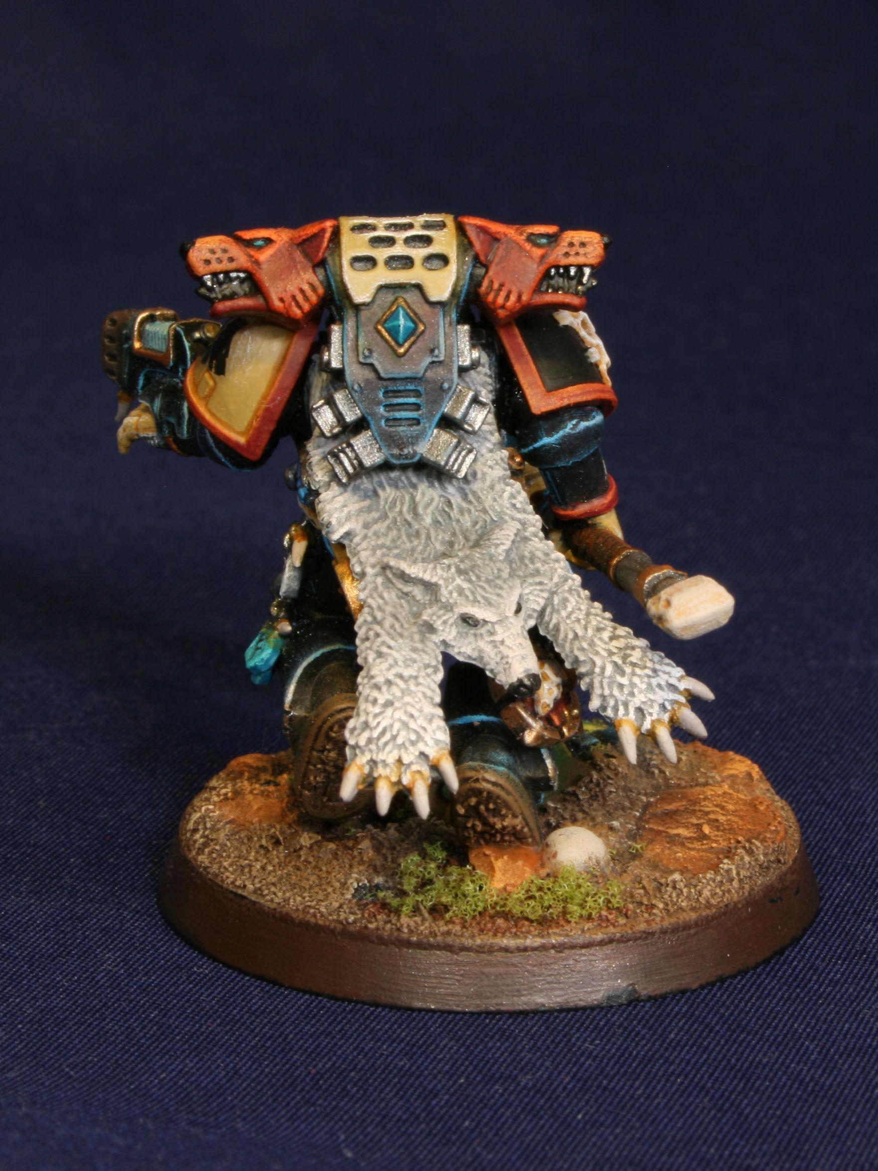 Chaplin, Space Marines, Space Wolves, Wolf Priest