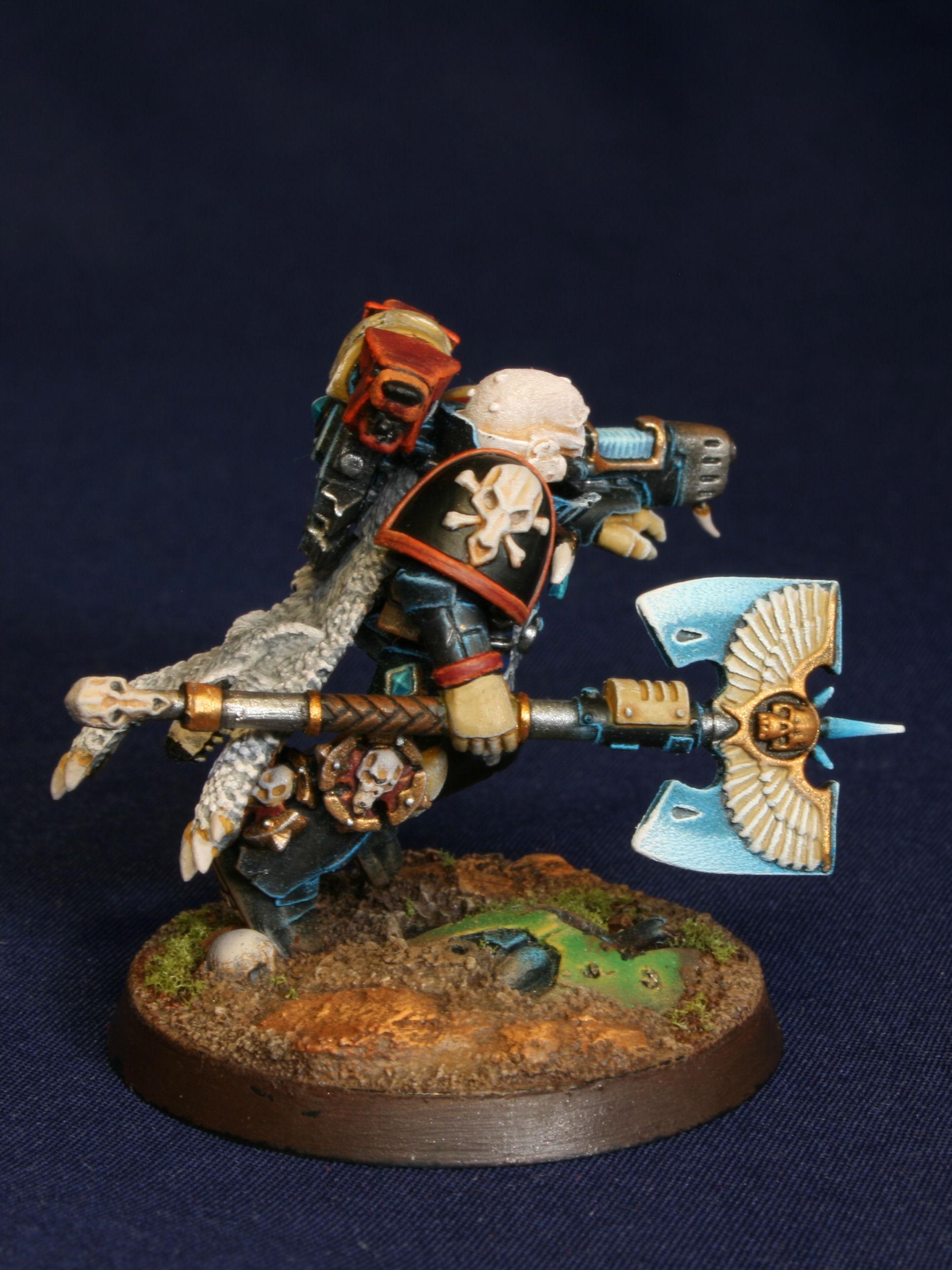 Chaplin, Space Marines, Space Wolves, Wolf Priest