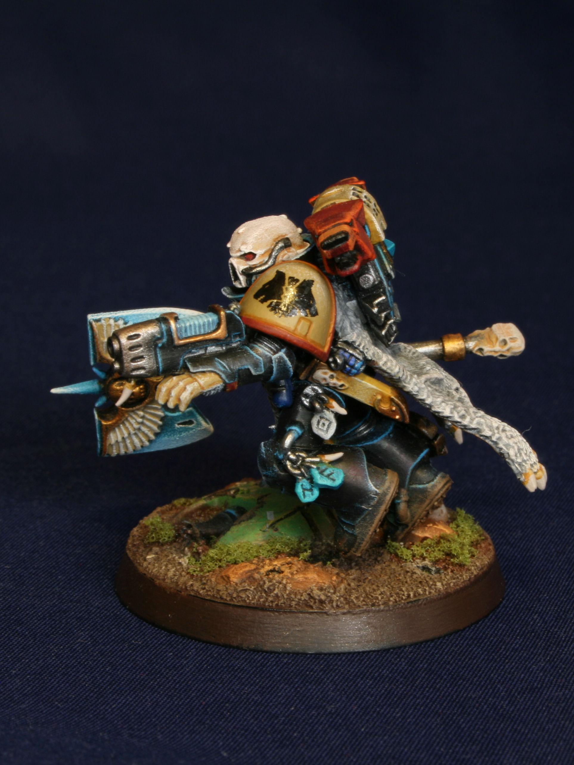 Chaplin, Space Marines, Space Wolves, Wolf Priest