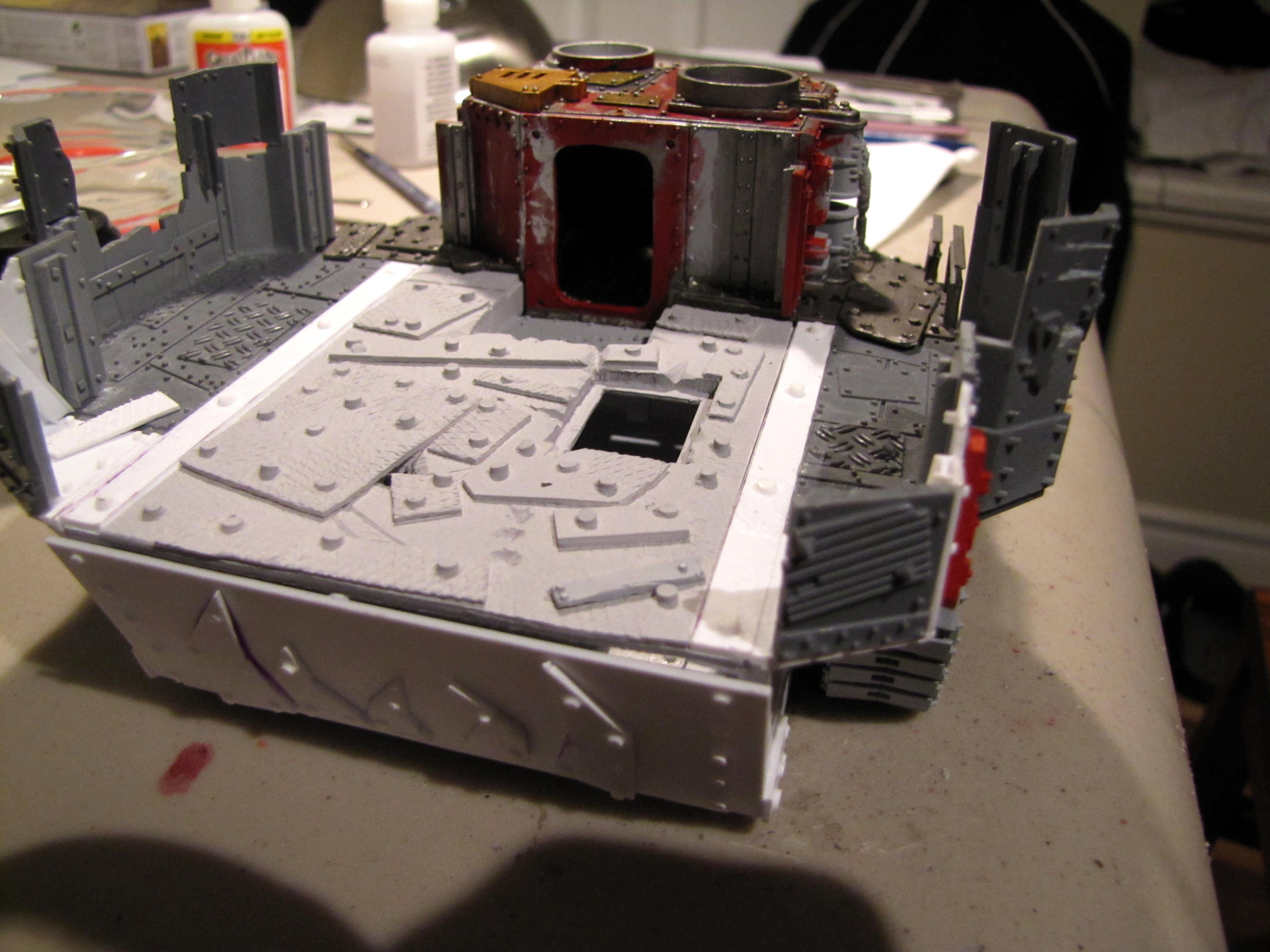 Battlewagon, Orks, Work In Progress