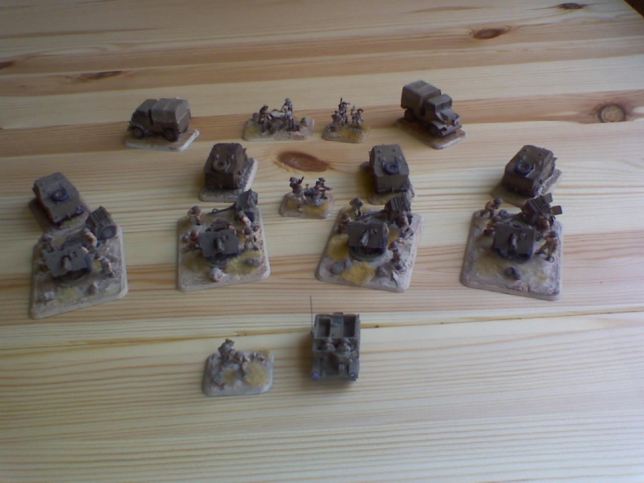 15mm, 25 Pdr, Anzac, Artillery, British, Commonwealth, Desert, Flames Of War, Kiwi, Mid-war, New Zealand, North Africa, World War 2