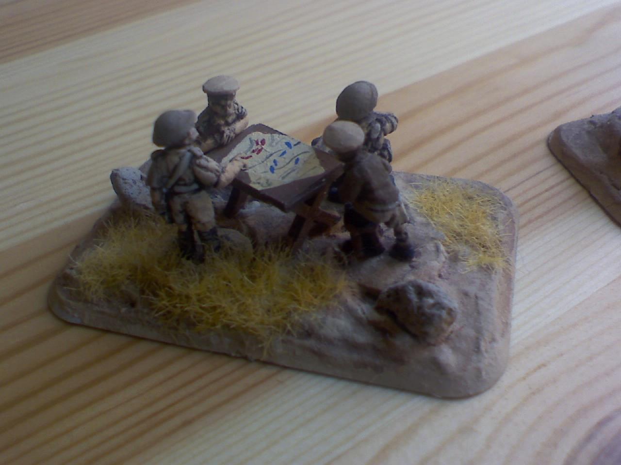 15mm, Anzac, Artillery, British, Commonwealth, Desert, Flames Of War, Freehand, Kiwi, Map, Mid-war, New Zealand, North Africa, Staff, World War 2