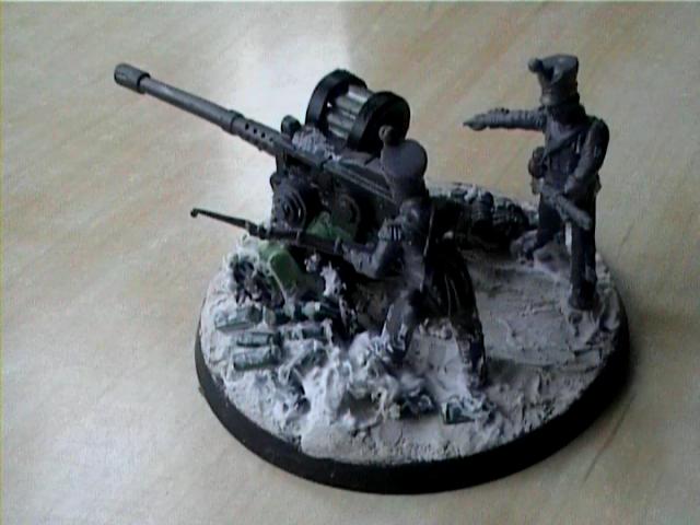 Heavy Weapon, Imperial Guard, Warhammer 40,000, Work In Progress
