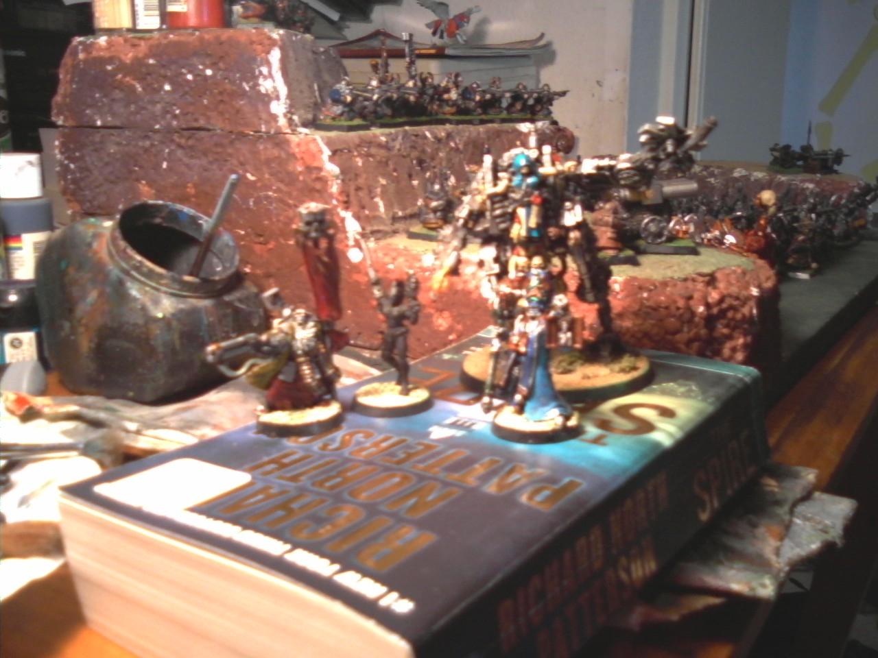 Witch Hunters, painted witch hunters