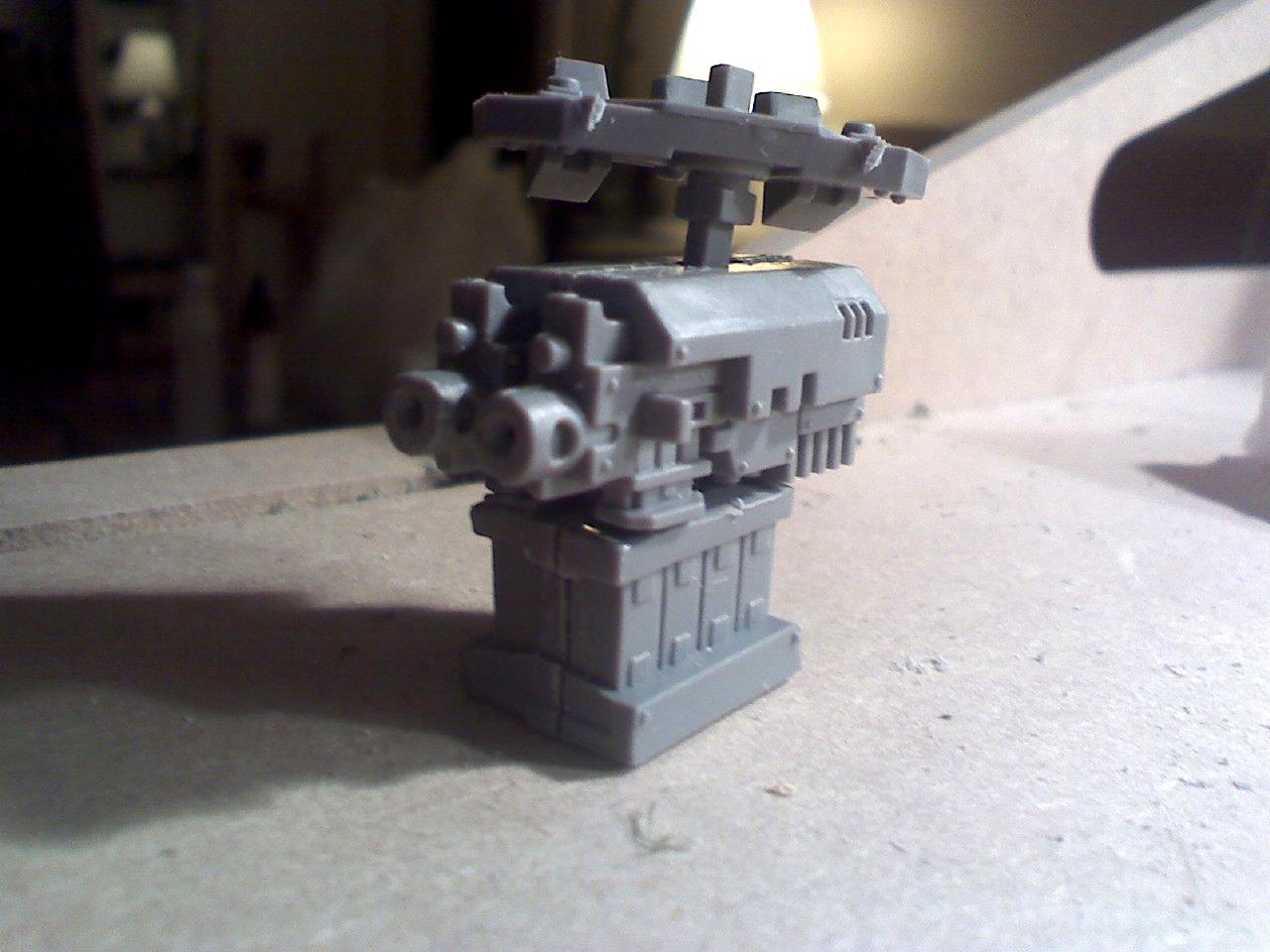 Gun Cutter, Kitbash, Rogue Trader, Warhammer 40,000, Work In Progress