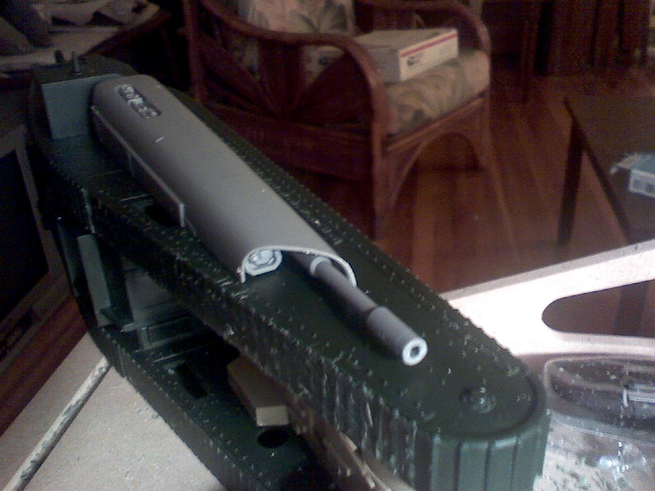 Gun Cutter, Kitbash, Rogue Trader, Warhammer 40,000, Work In Progress