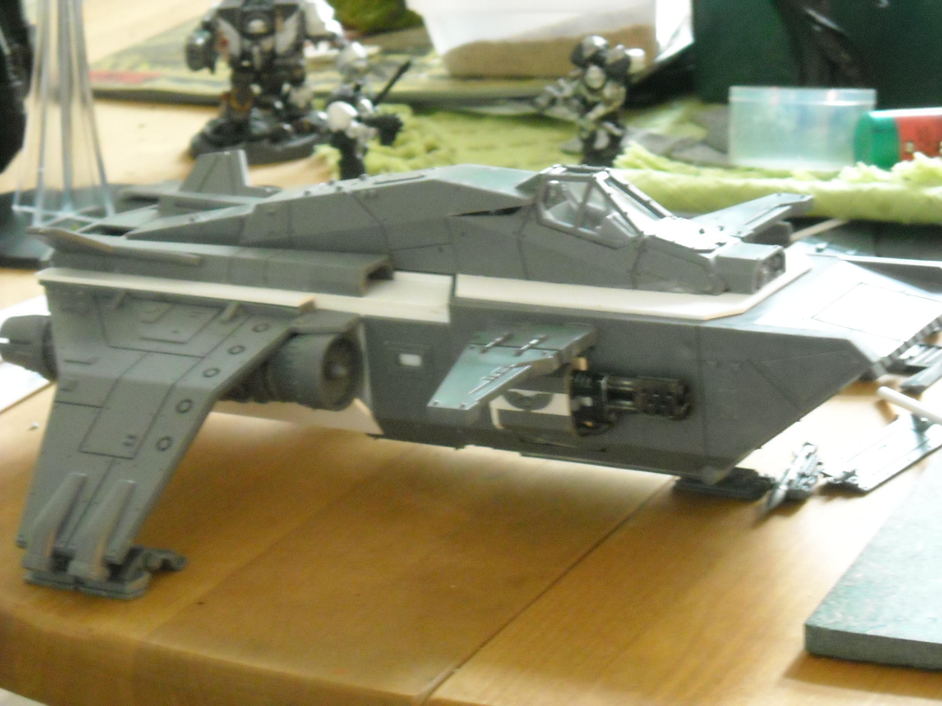 Chaos, Dark Mechanicum, Flyer, Gunship, Mechanicus, Stormraven, Valkyrie