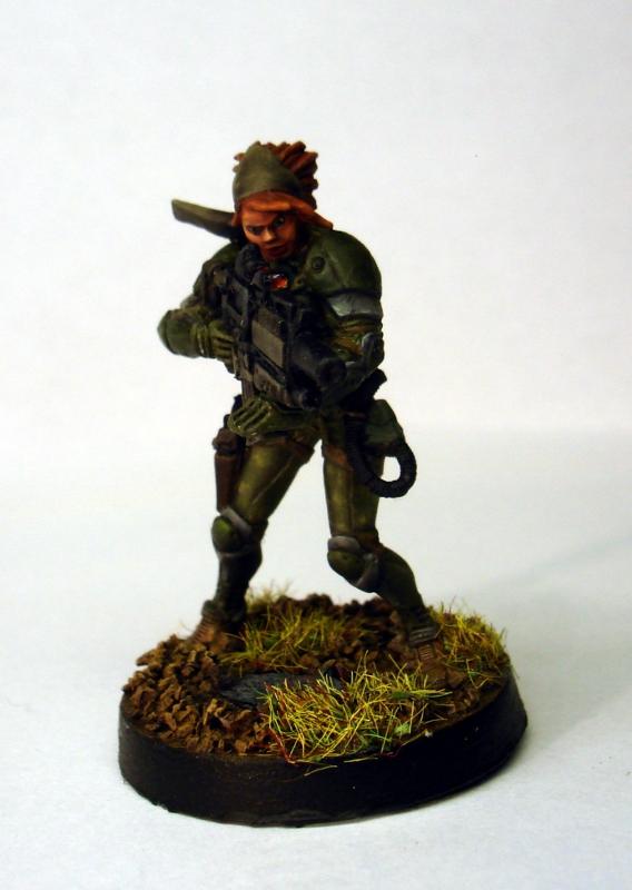 Ariadna, Infinity, Margot, Space Marines