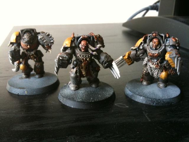 Lightning Claws, Space Wolves, Terminator Armor, Wolf Claws, Wolf Guard
