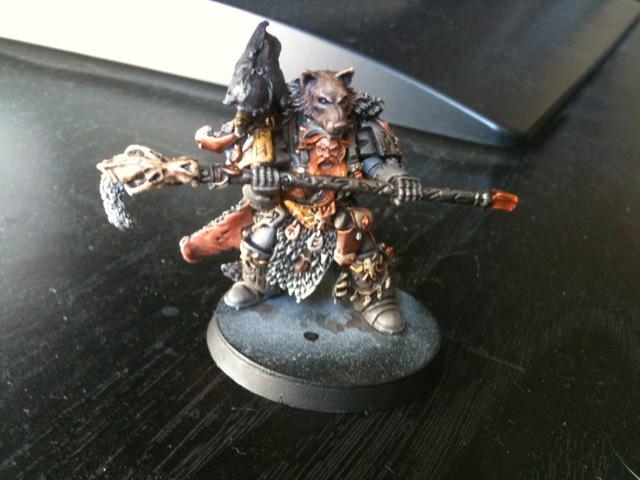 Njal, Rune Priest, Space Wolves, Stormcaller