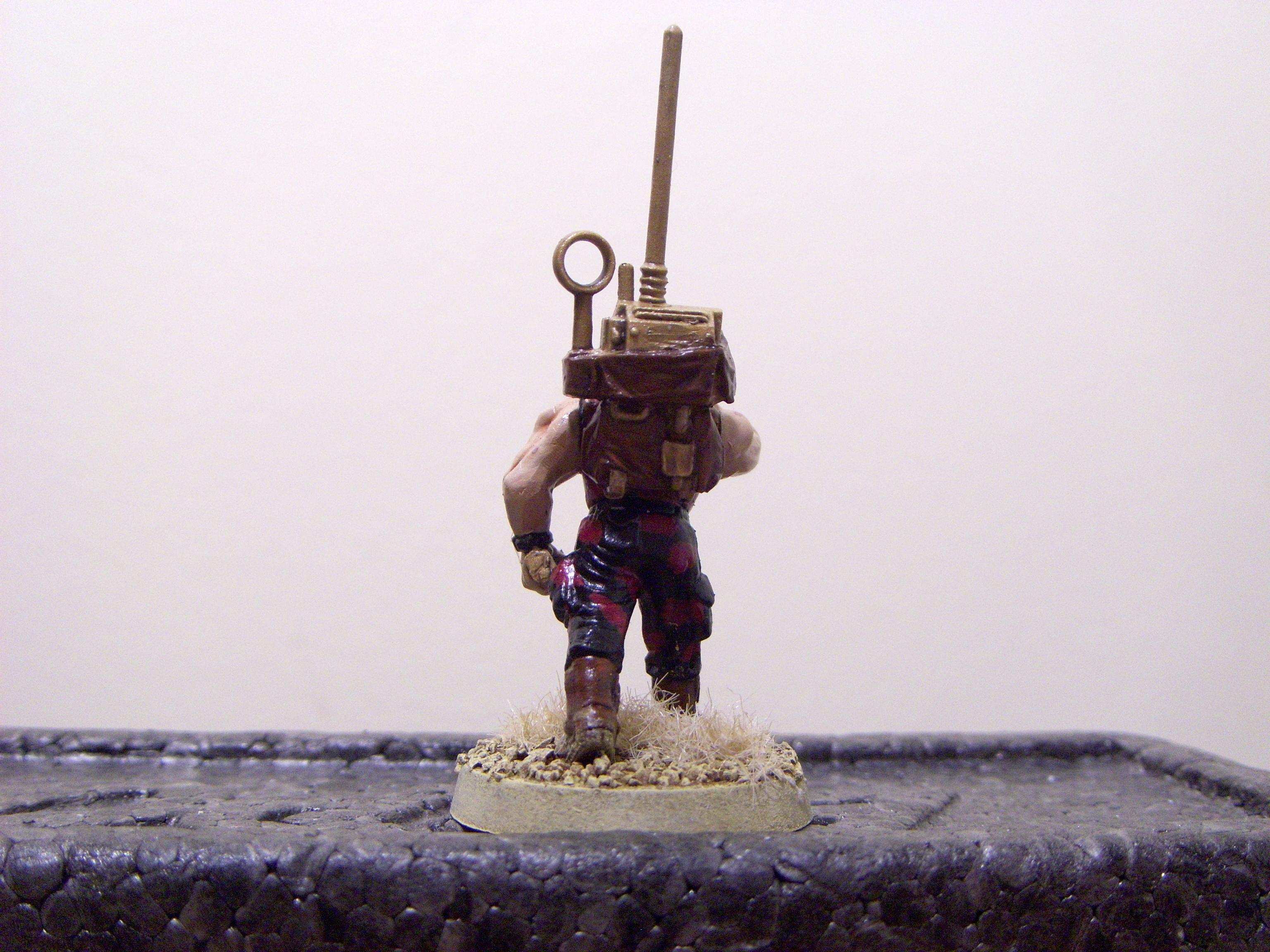 Guardsmen of Khorne - Paint Test Back