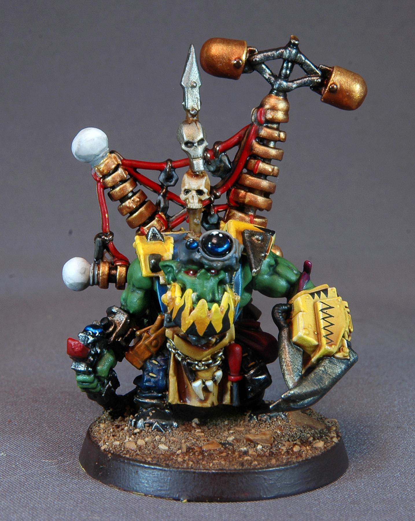 Bad Moons, Big Mek, Orks, Warhammer 40,000, Work In Progress