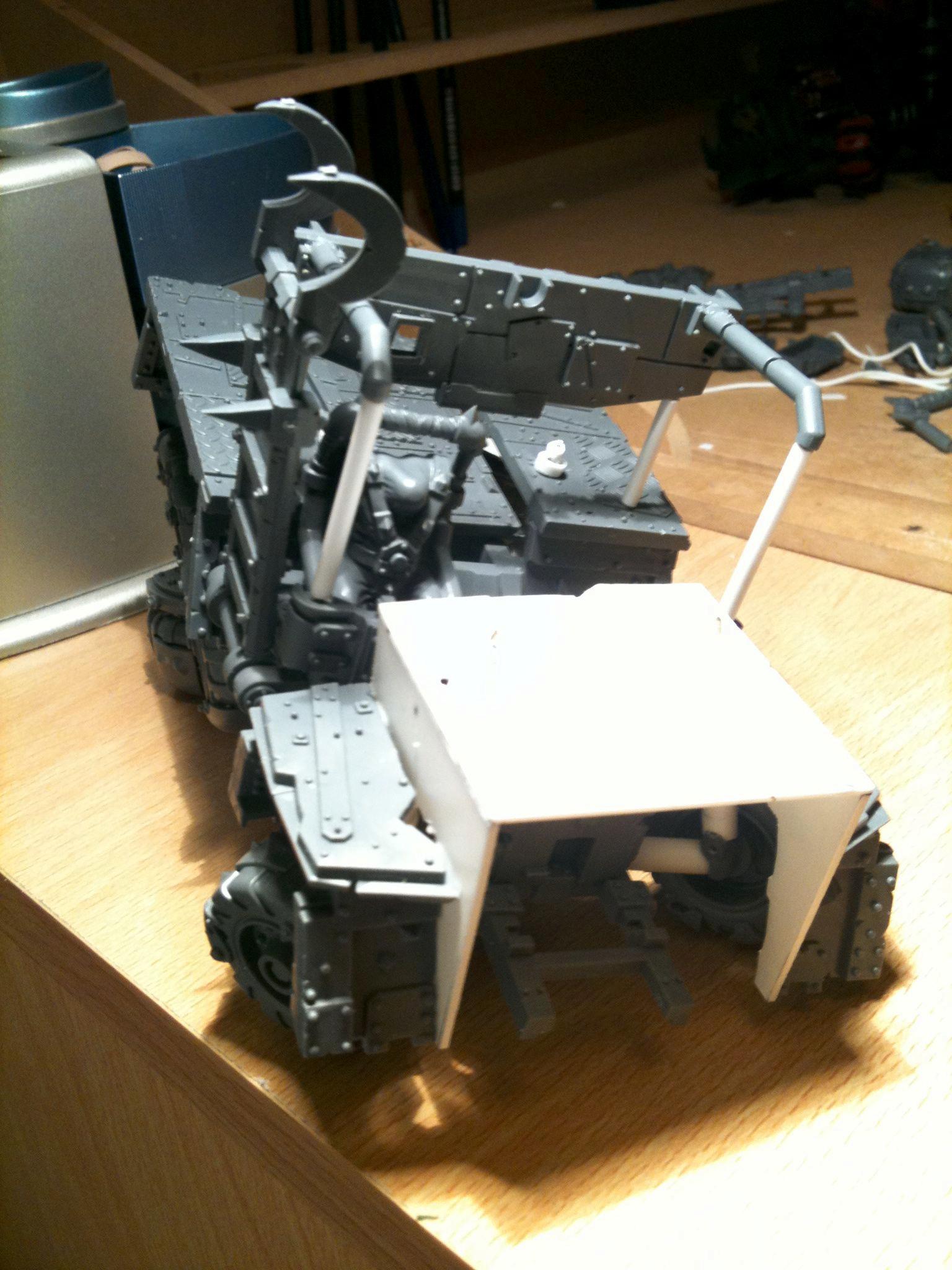 Da Dark Angelz, Orks, Trukk, Work In Progress