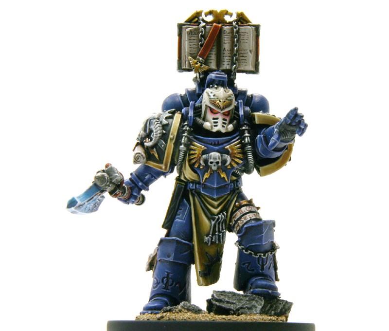 Copyright Games Workshop, Librarian, Space Marines