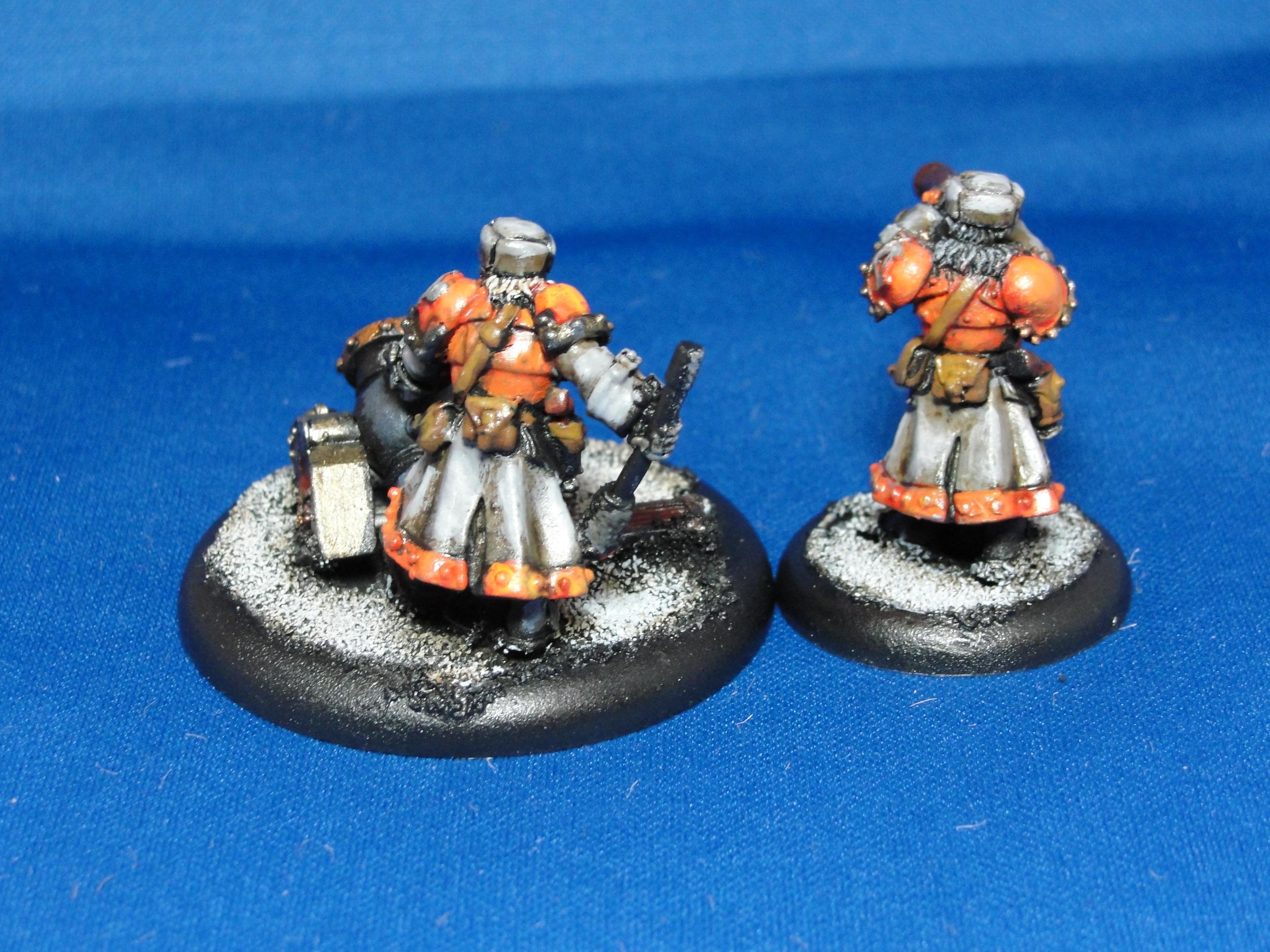 Warmachine, Khador, Winterguard Mortar Crew