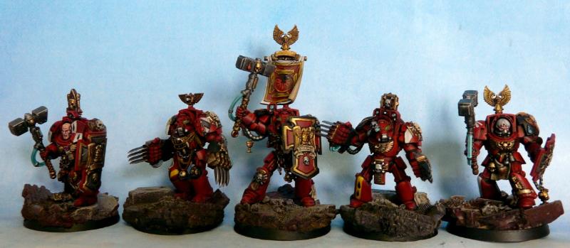 Blood Angels, Blood Angels terminator assault squad 4 - Blood Angels ...