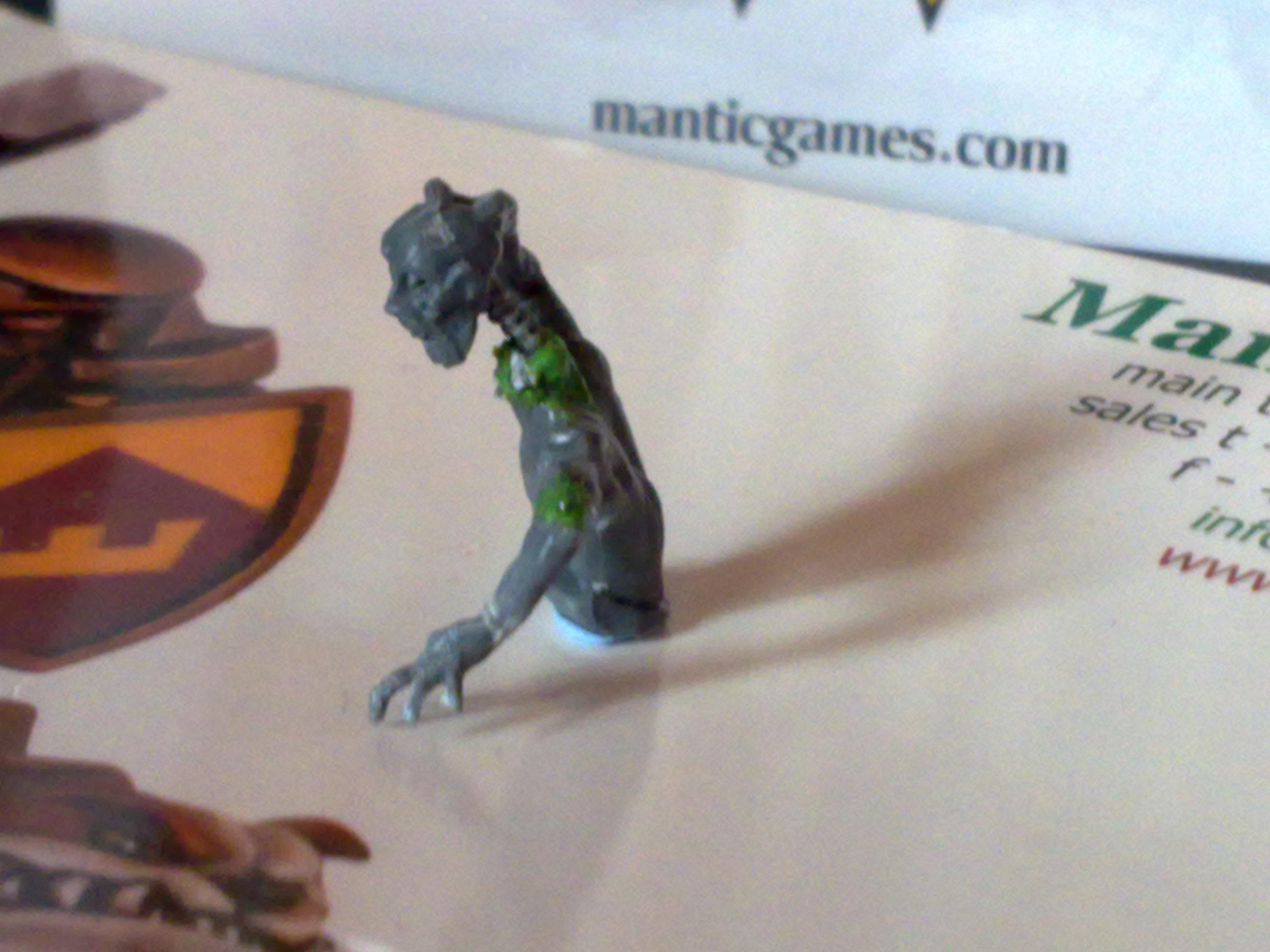 Zombie for base, ripping his own head off