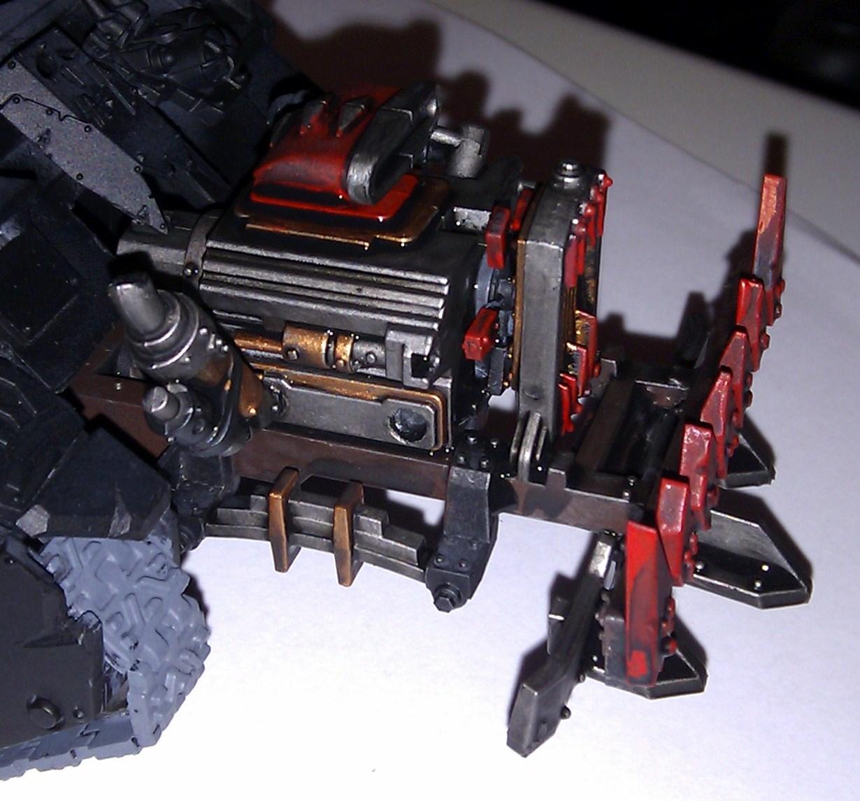 Conversion, Looted Wagon, Mekboy Junka, Orks, Rhino, Work In Progress