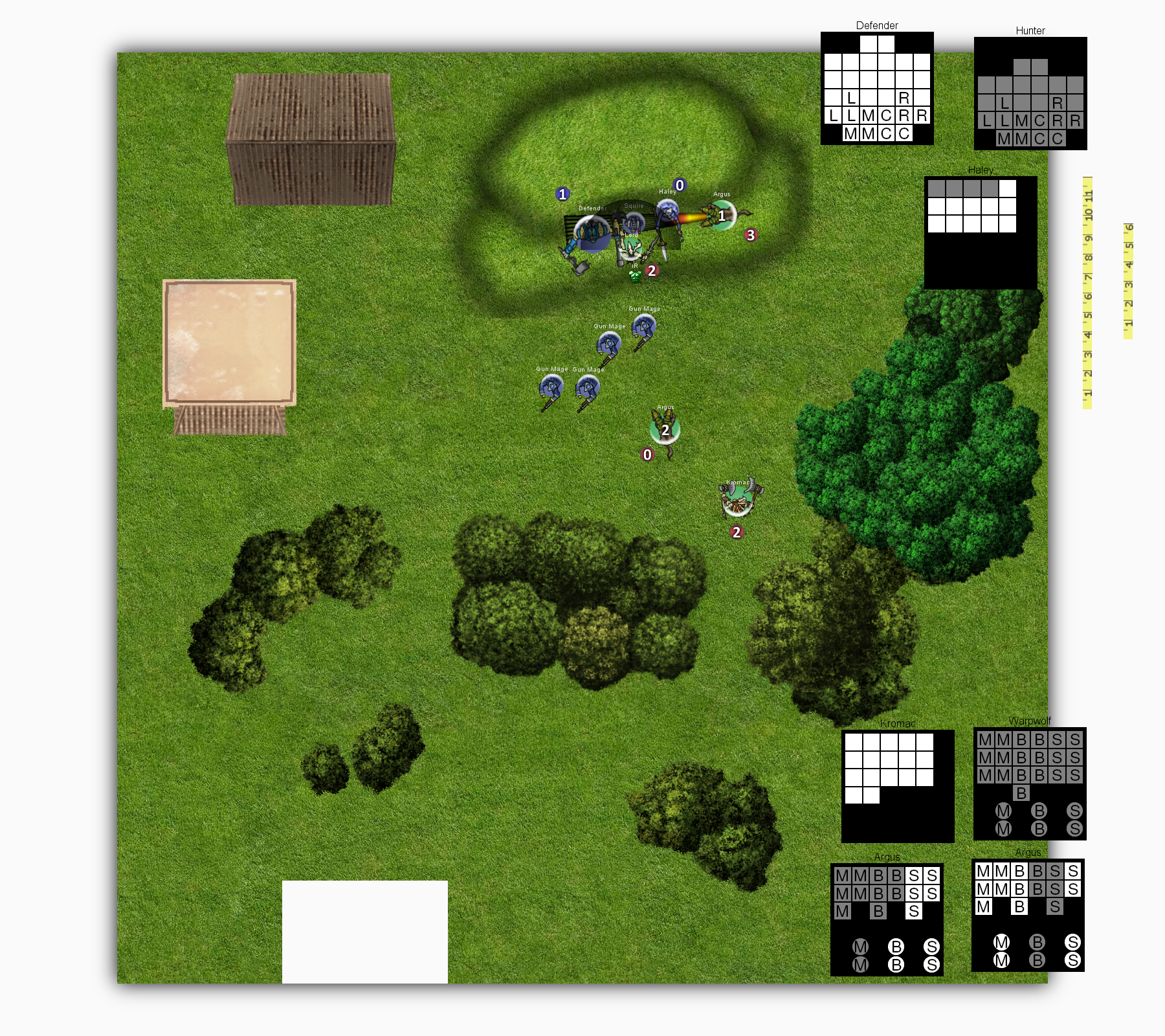 C vs C 4th turn
