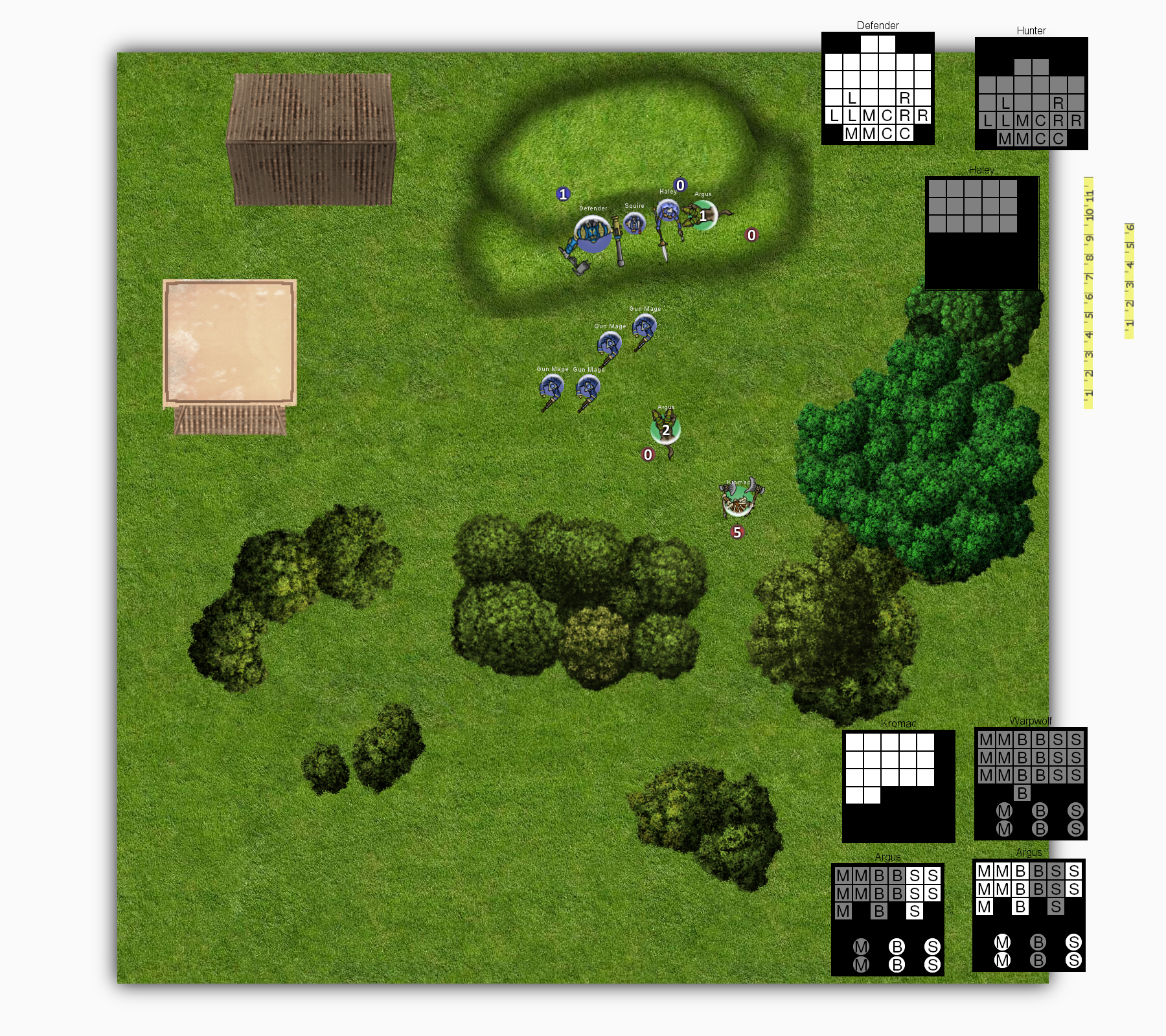 C vs C 5th turn