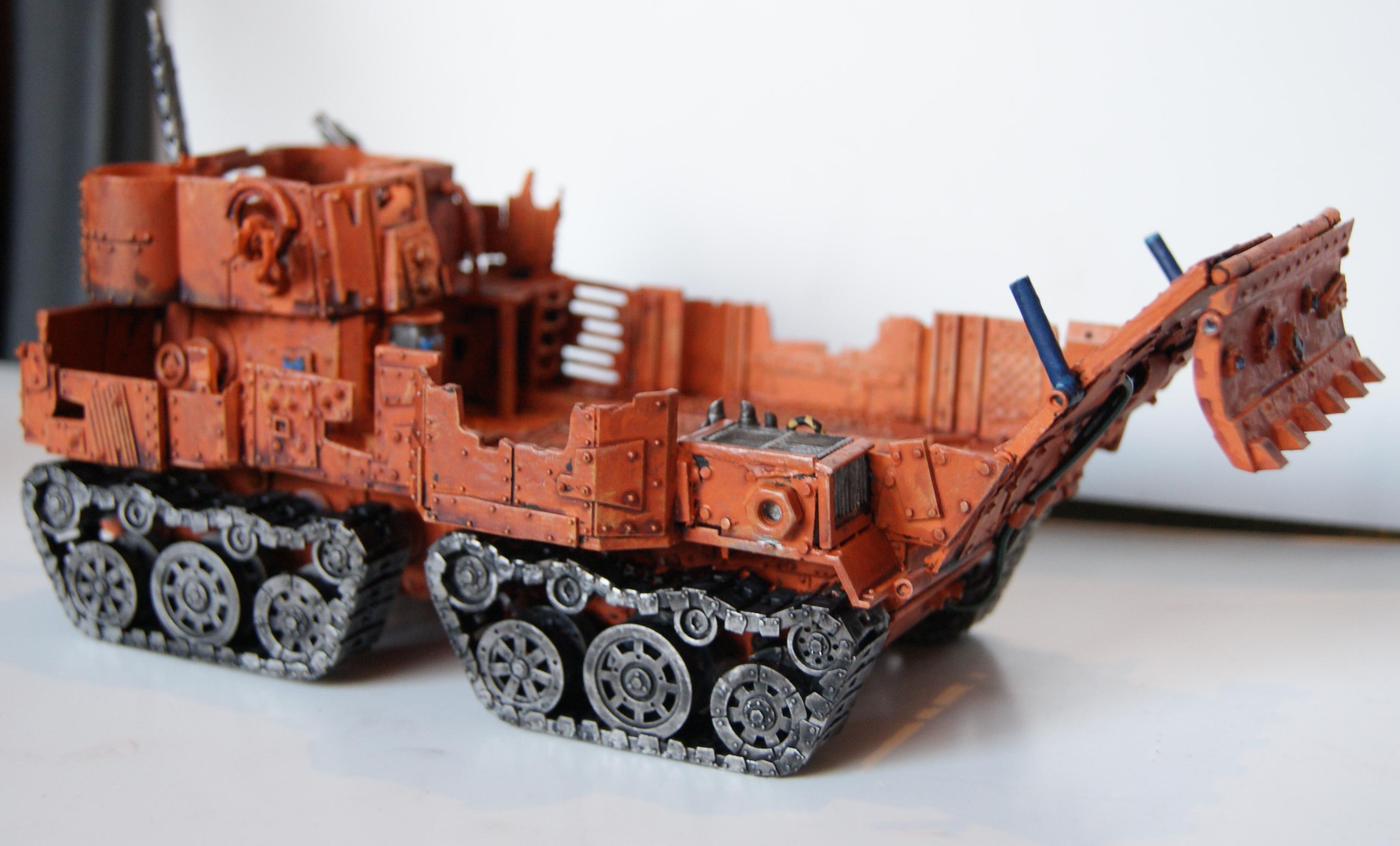 Battlewagon, Conversion, Grot Rebellion, Grot Rebels, Warhammer 40,000, Work In Progress
