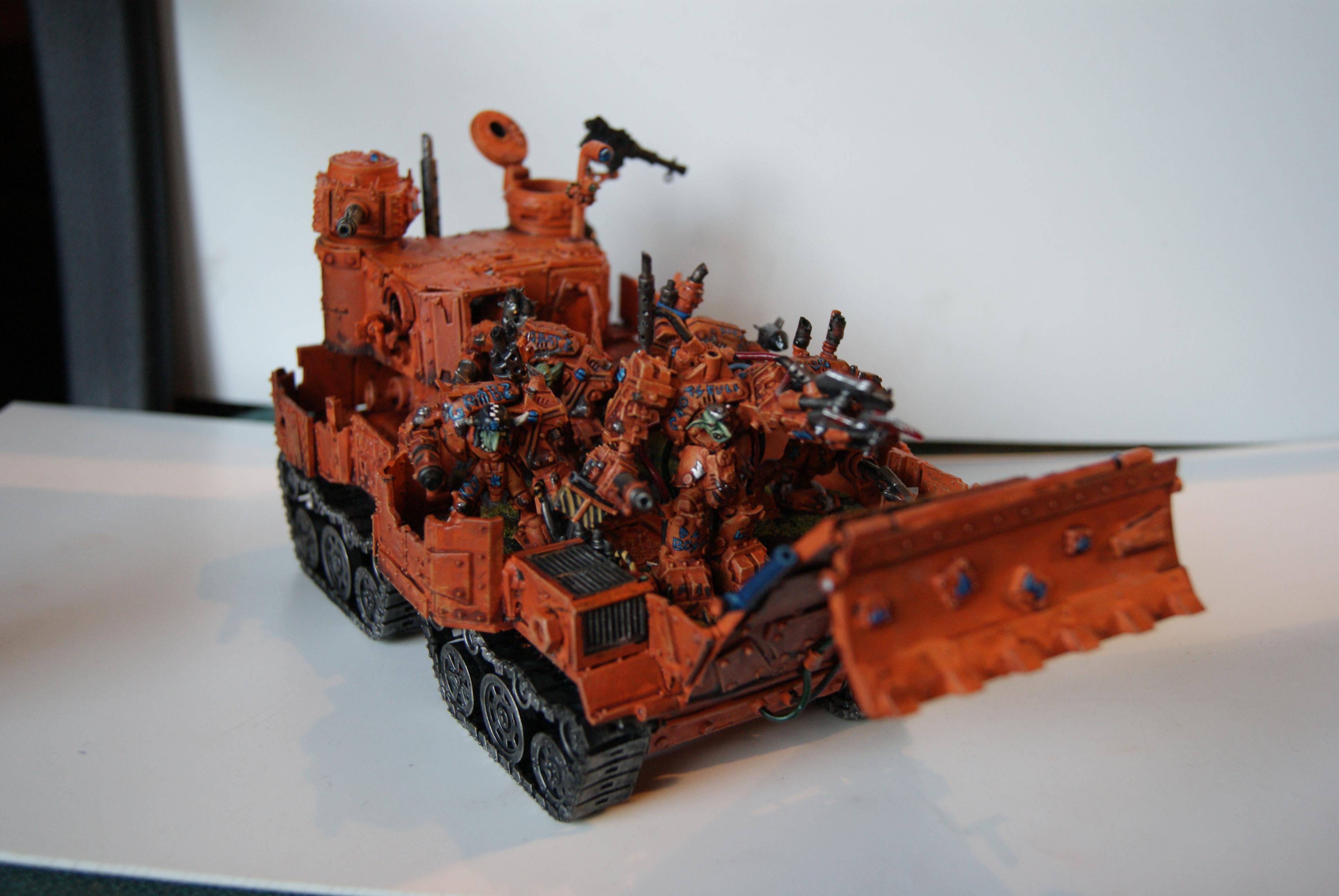 Battlewagon, Conversion, Grot Rebellion, Grot Rebels, Warhammer 40,000, Wi